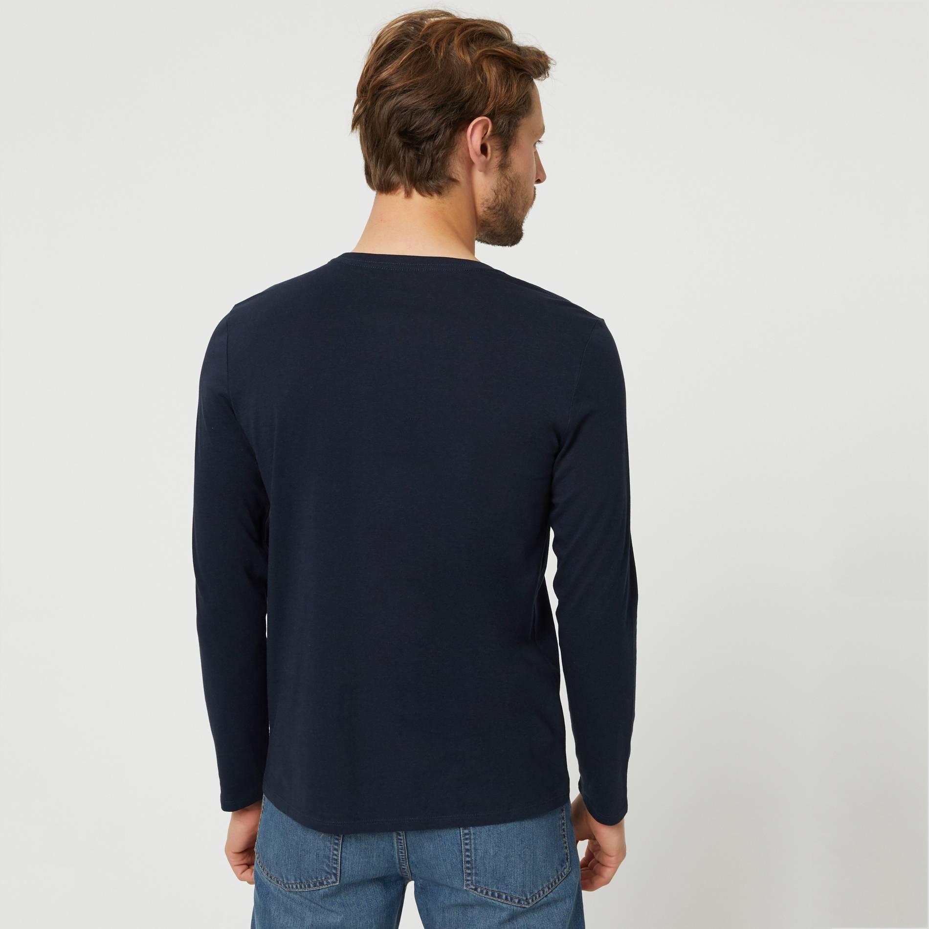 T-shirt en coton BIO, Bleu marine, large image number 1