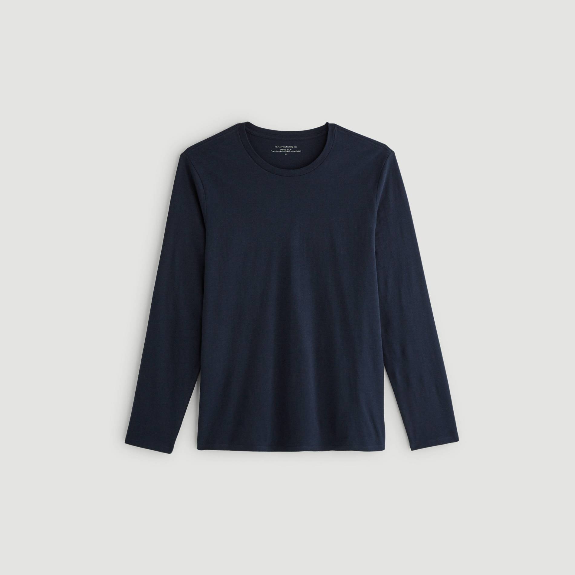 T-shirt en coton BIO, Bleu marine, large image number 2