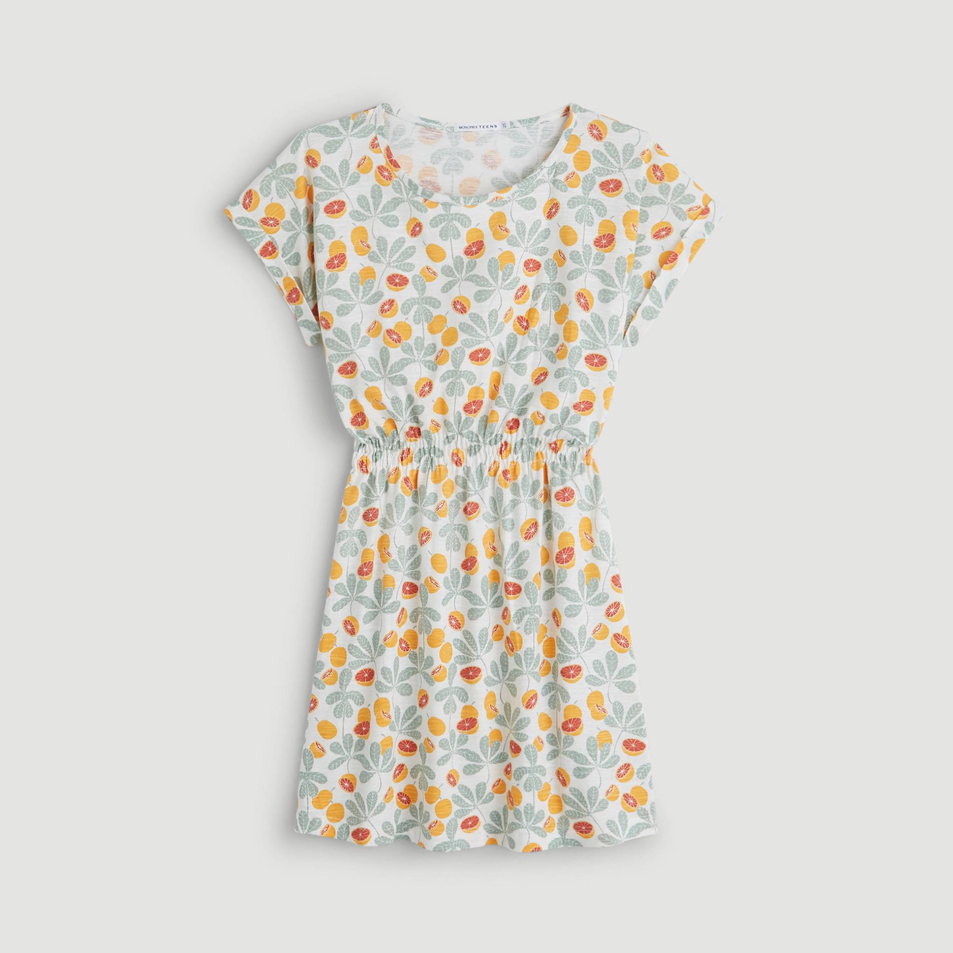 Robe imprimee, Ecru, large image number 1