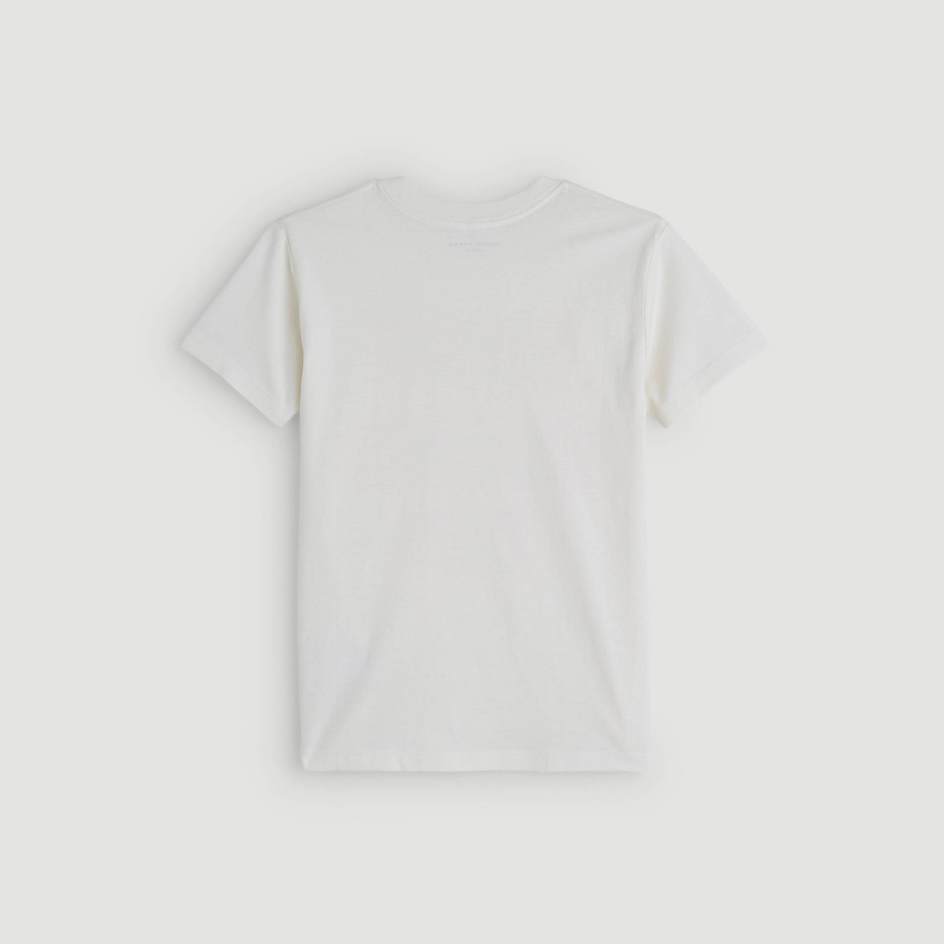 T-shirt manches courtes imprime, Ecru, large image number 2