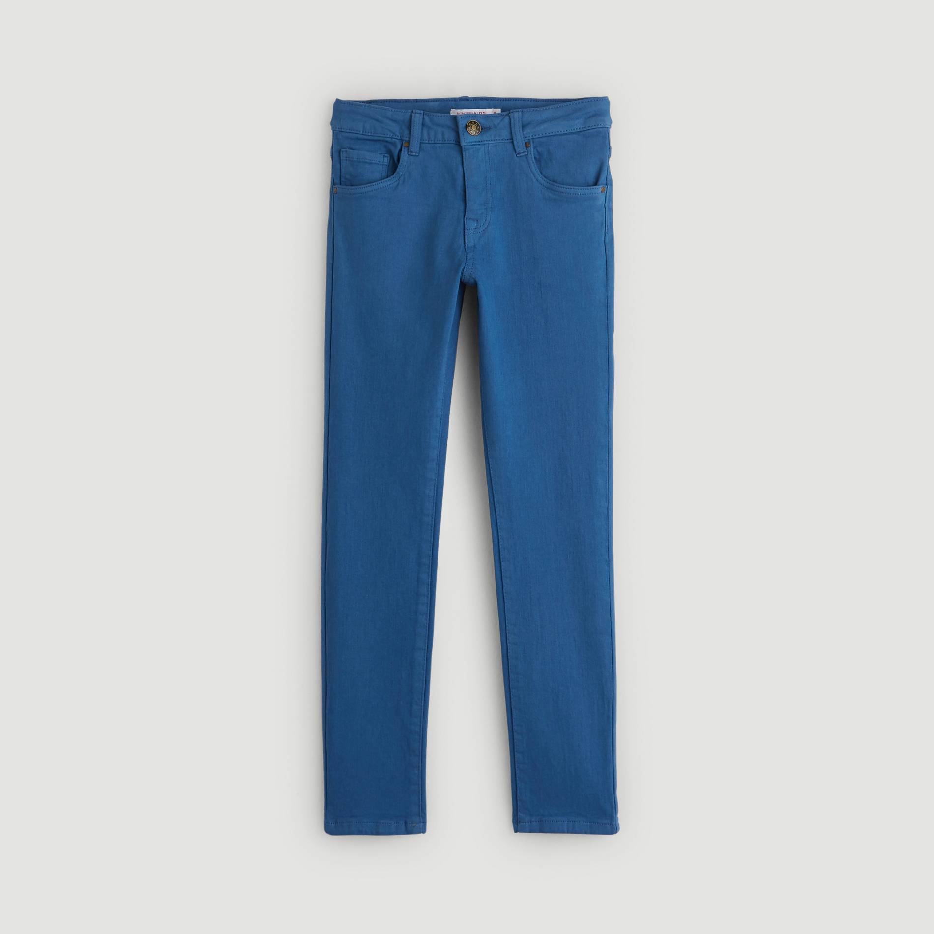 Pantalon coupe slim, Bleu vif, large image number 0