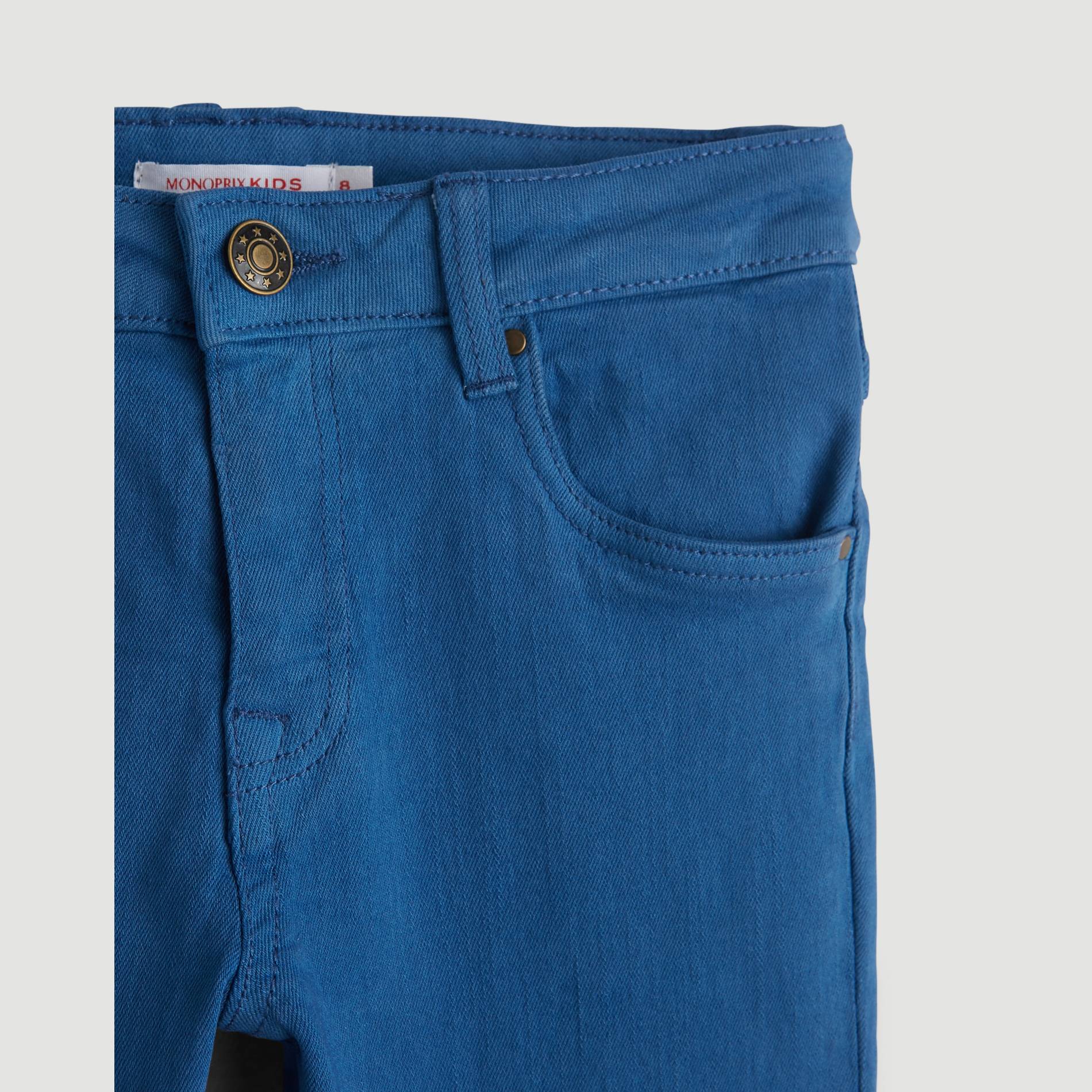 Pantalon coupe slim, Bleu vif, large image number 2.0