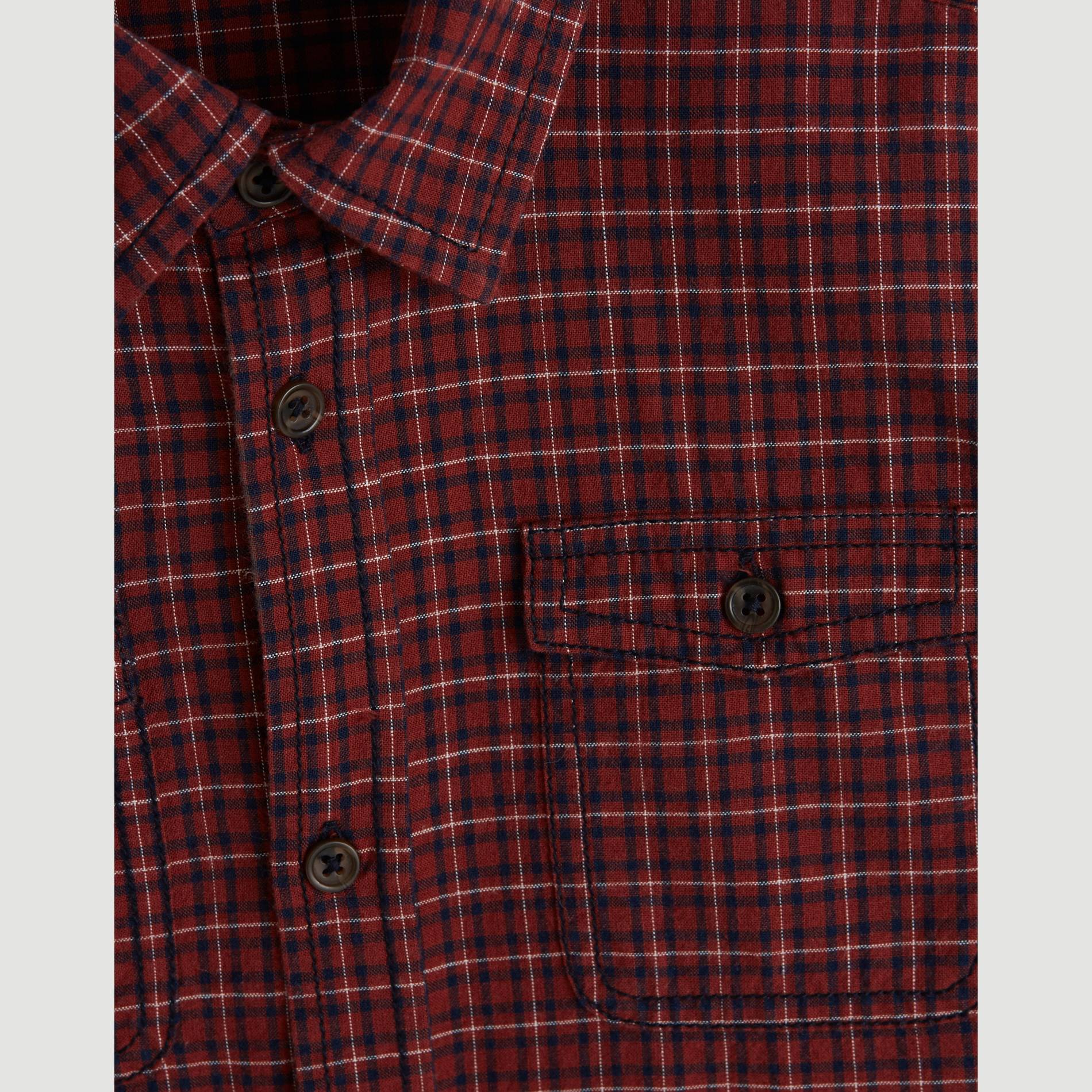 Chemise a carreaux, Raisin, large image number 2
