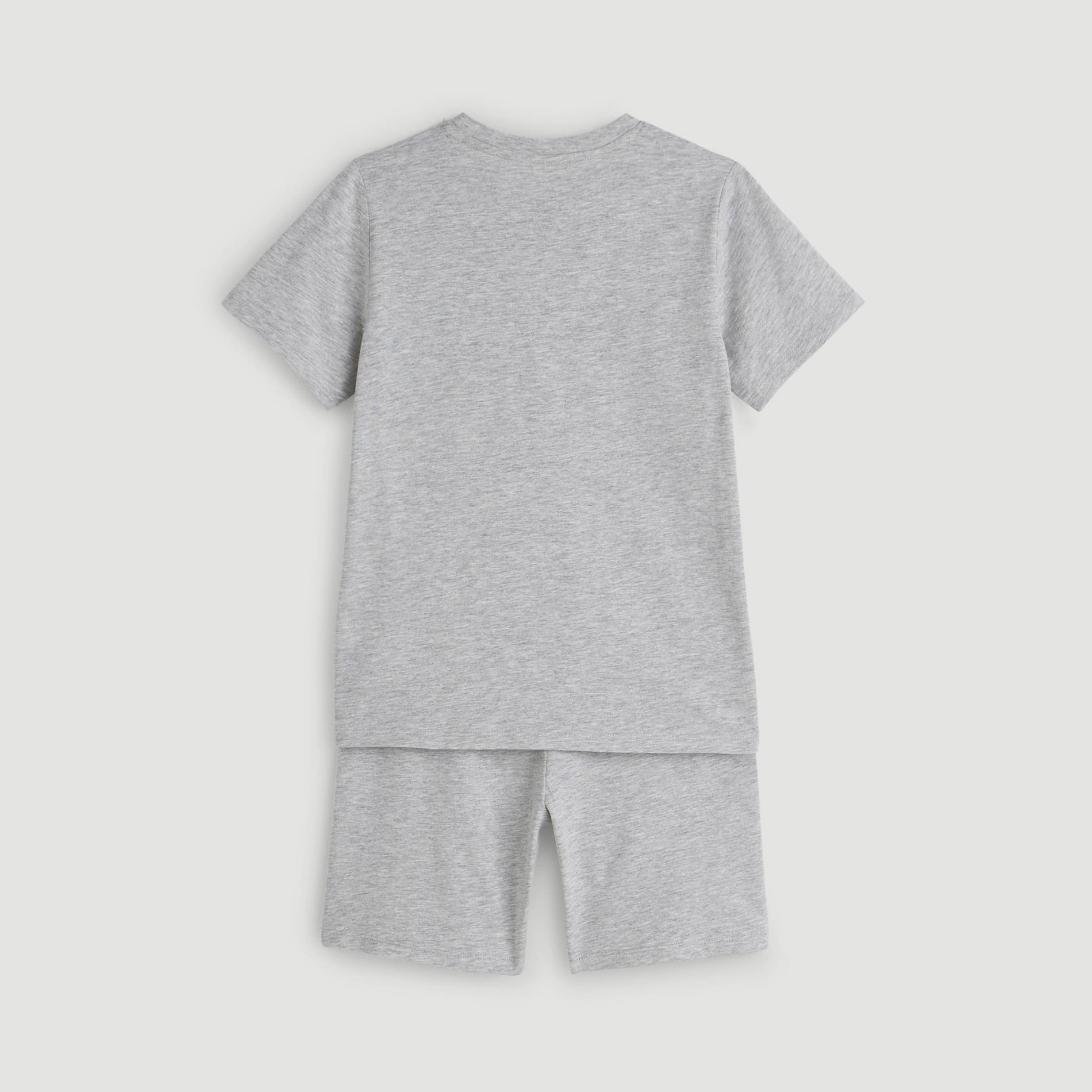 Pyjama imprime, Gris clair, large image number 1.0