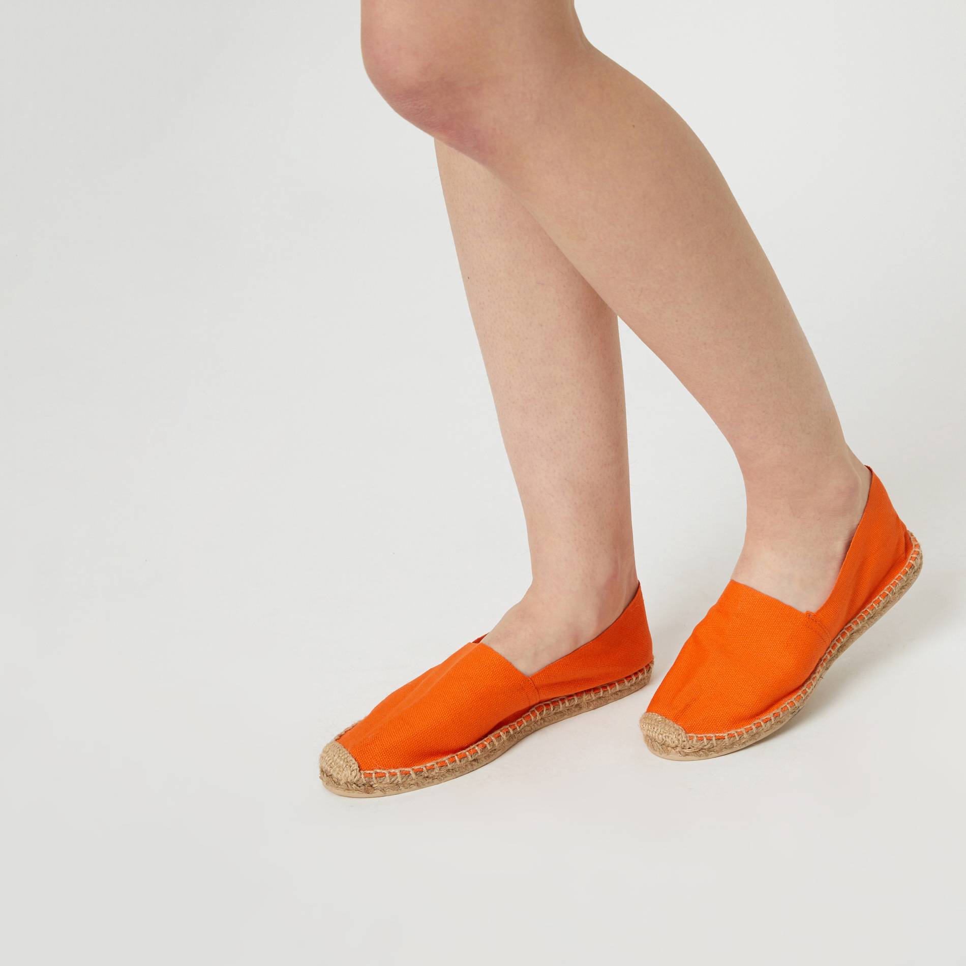 Espadrilles unies, Orange, large image number 0