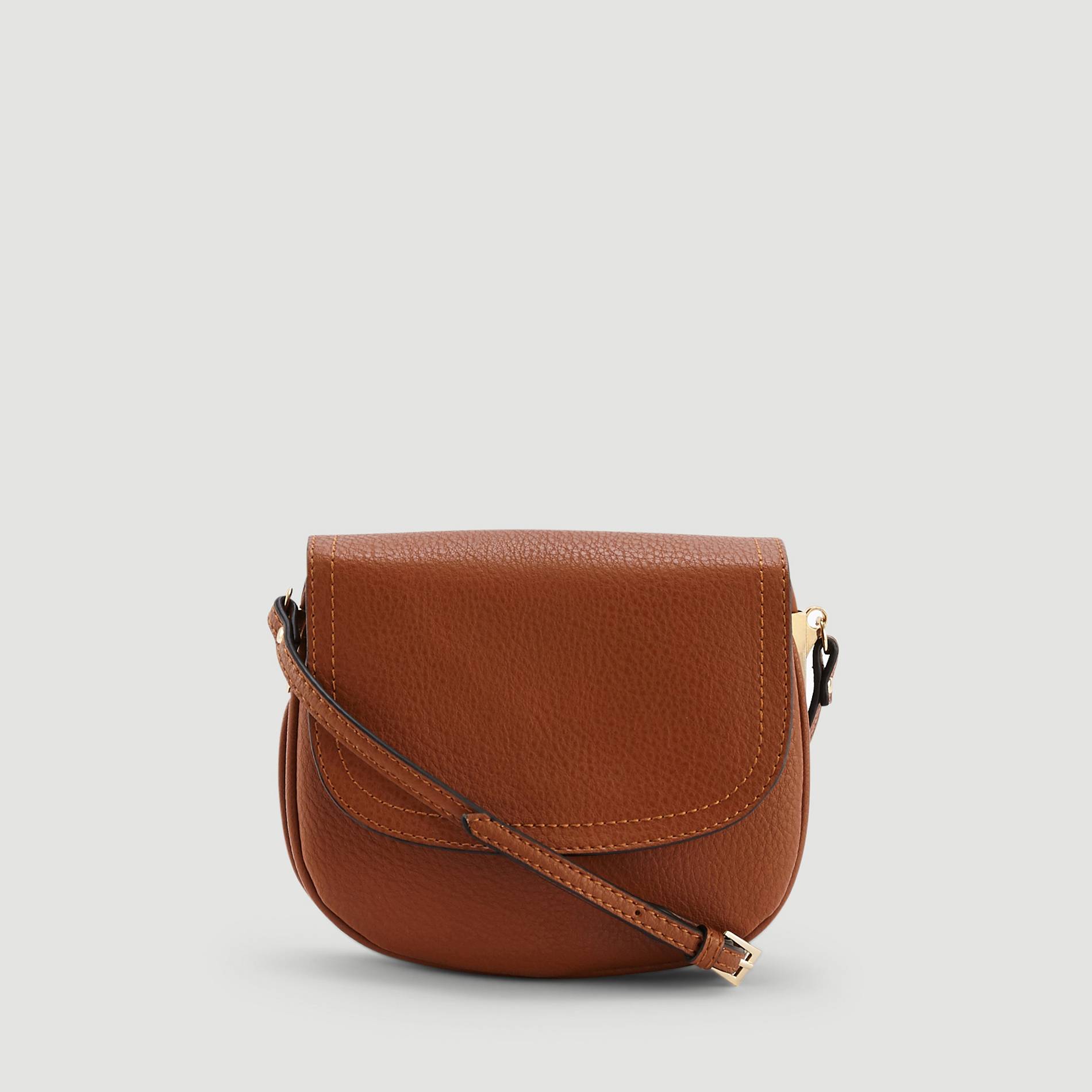 Sac avec double fermetures, Safran, large image number 1