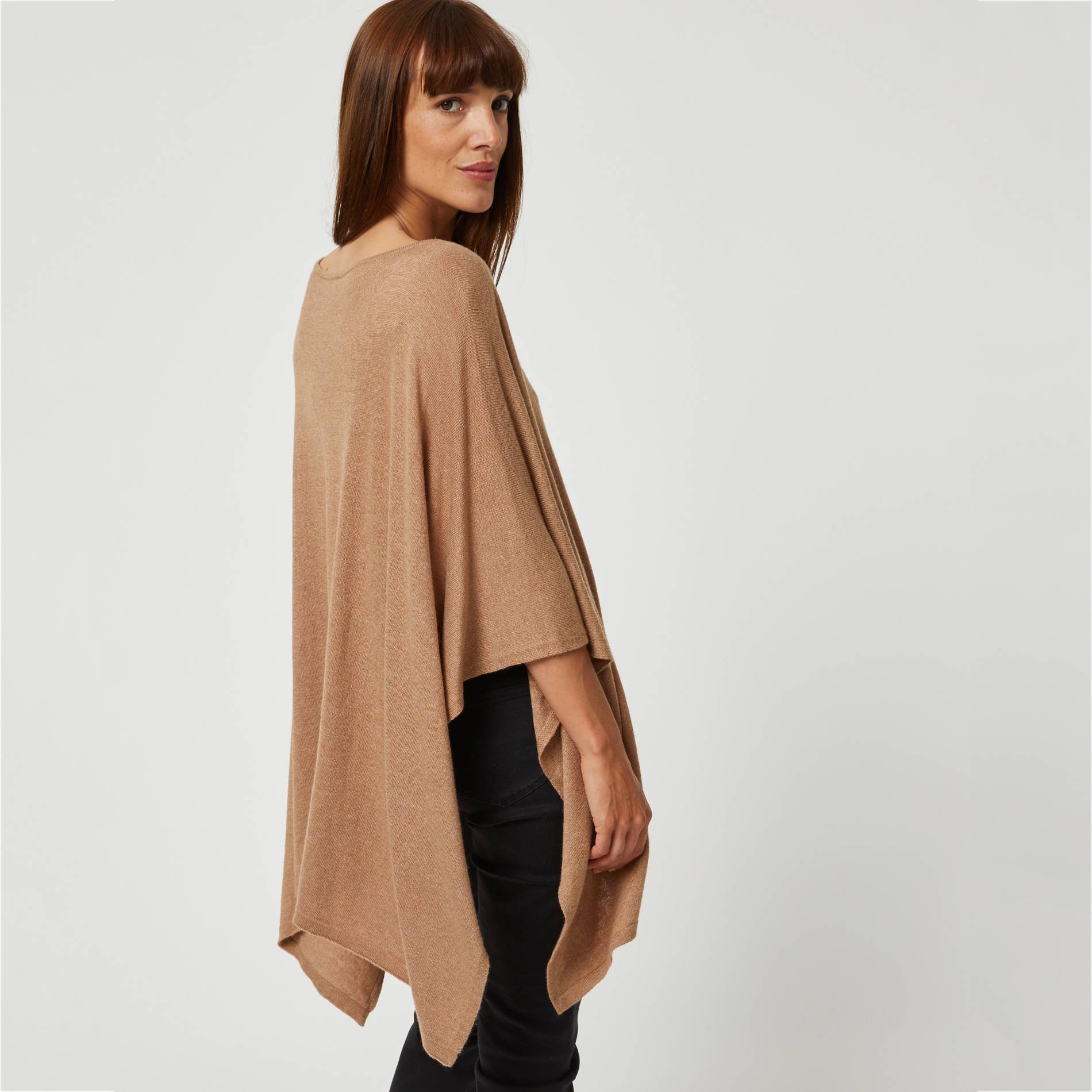 Poncho, Caramel, large image number 1