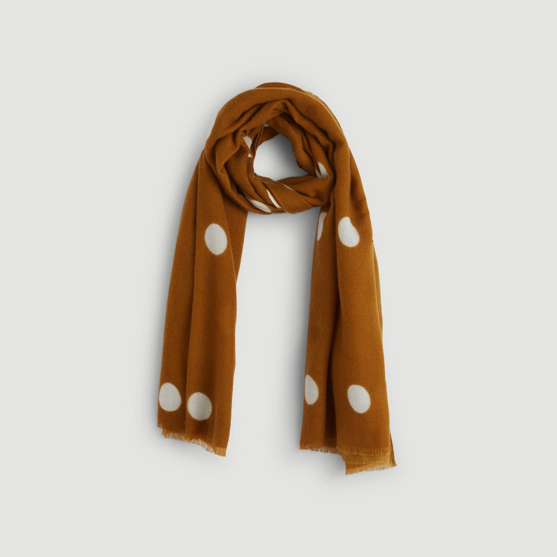 Echarpe a pois, Bronze, large image number 0.0