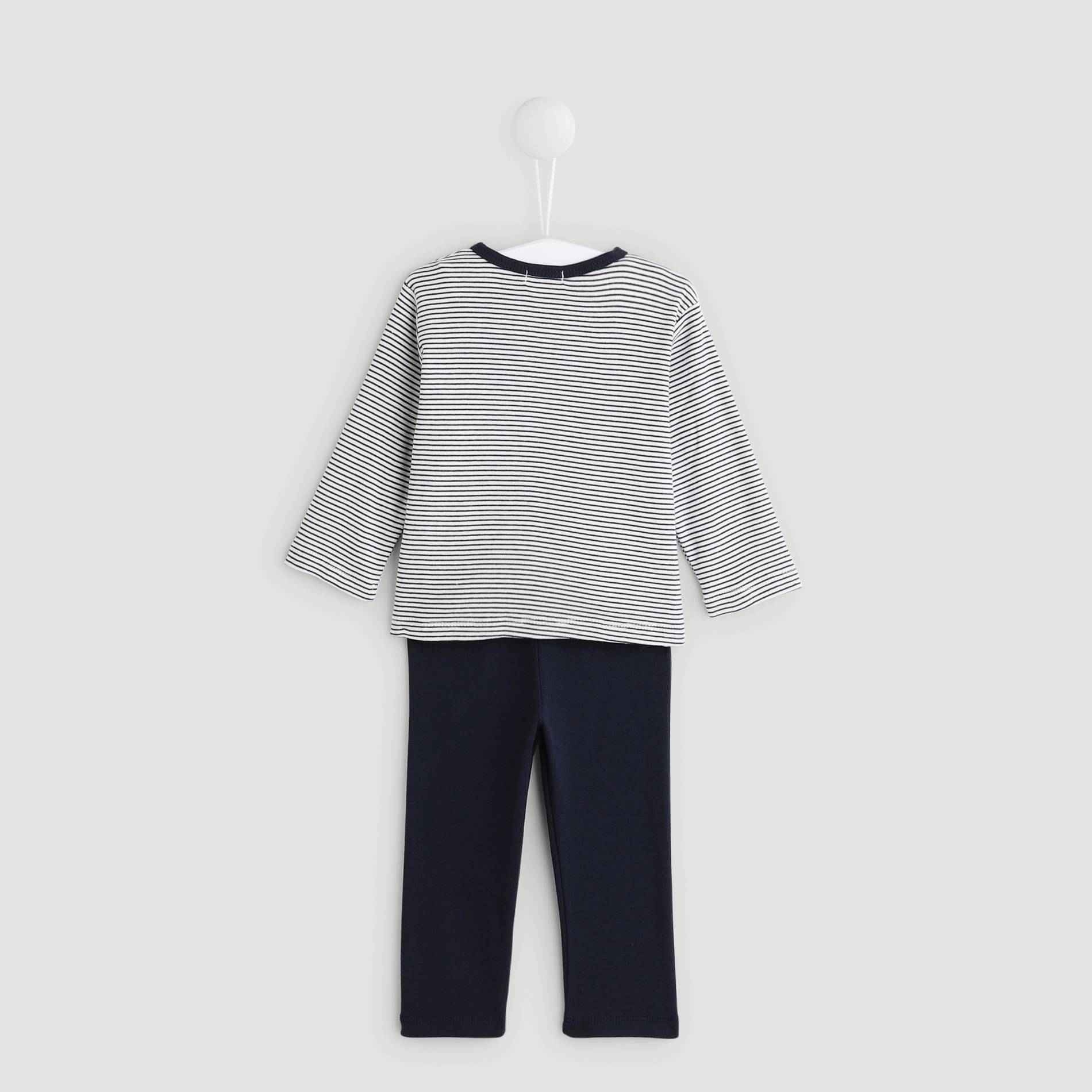 Pyjama - Oeko-Tex ®, Bleu marine, large image number 1