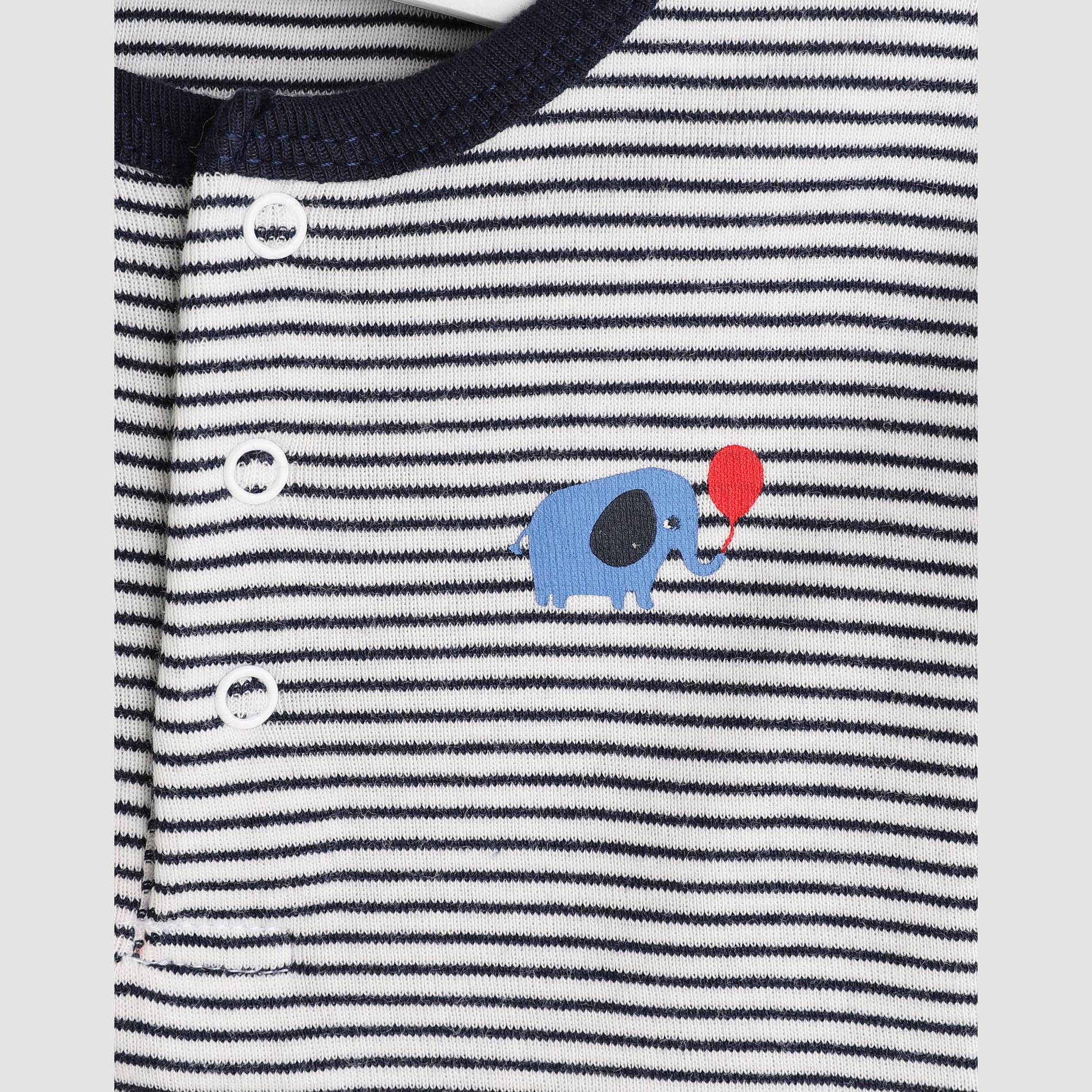 Pyjama - Oeko-Tex ®, Bleu marine, large image number 2.0