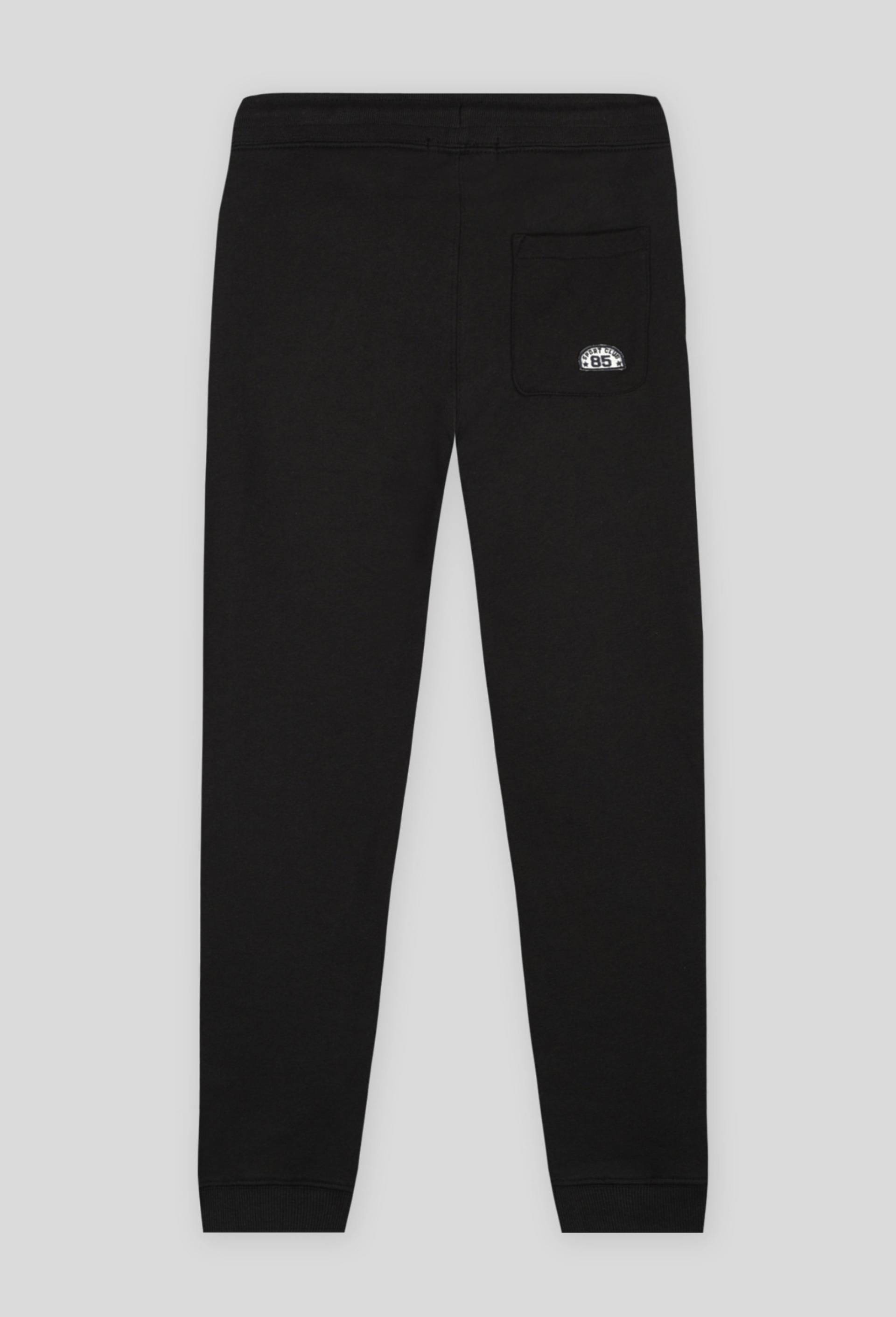 Pantalon molleton en coton BIO, Noir, large image number 1.0