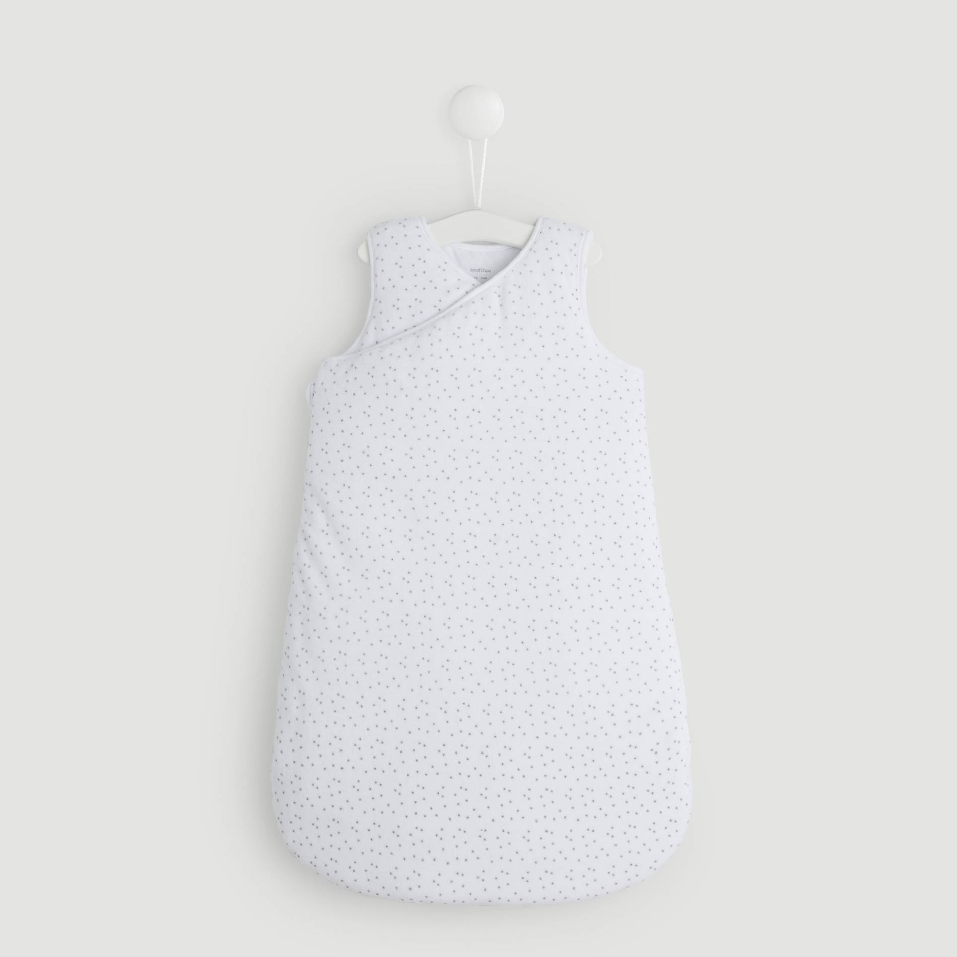 Gigoteuse en velours - Oeko-Tex ®, Blanc, large image number 0