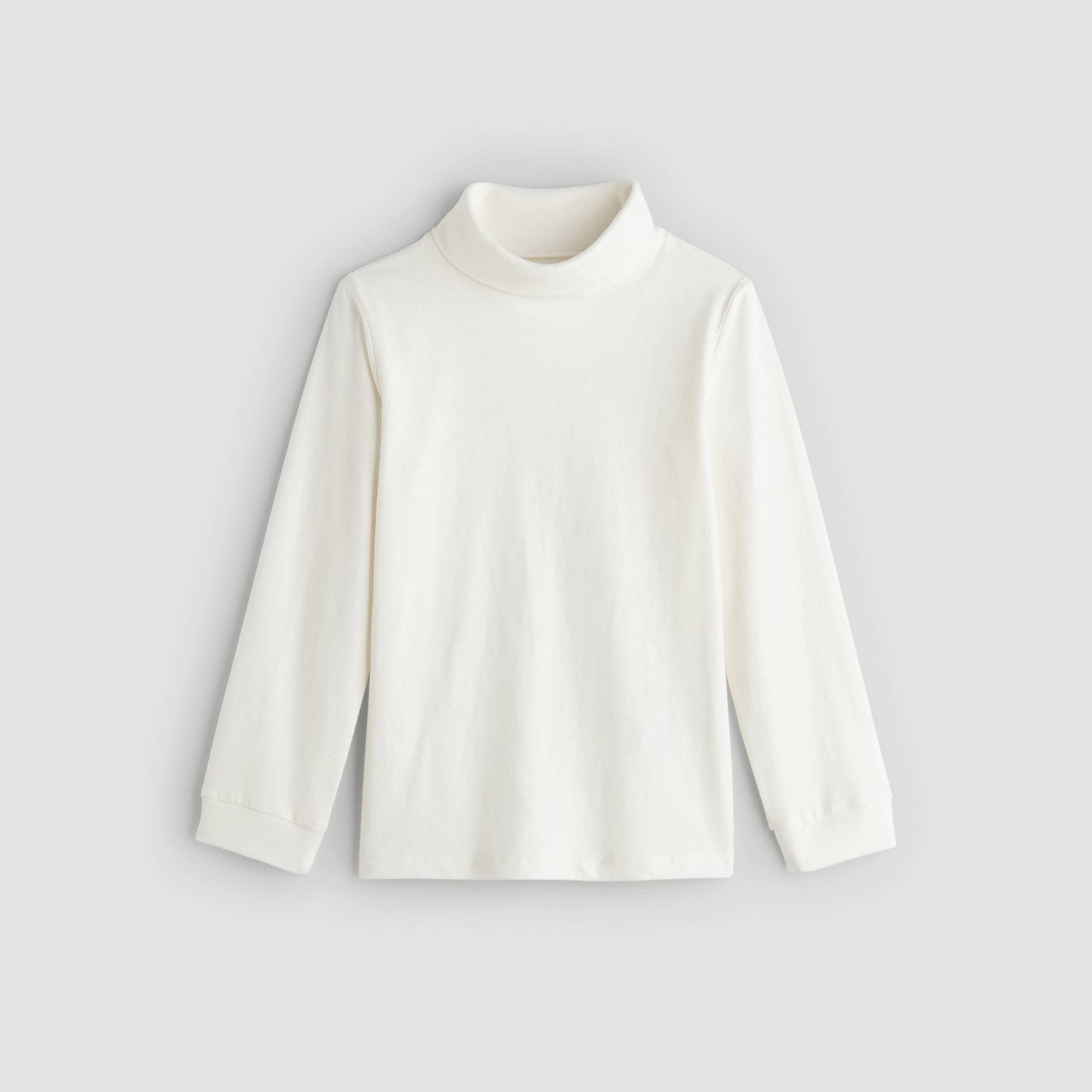 Sous pull en coton BIO, Ecru, large image number 0