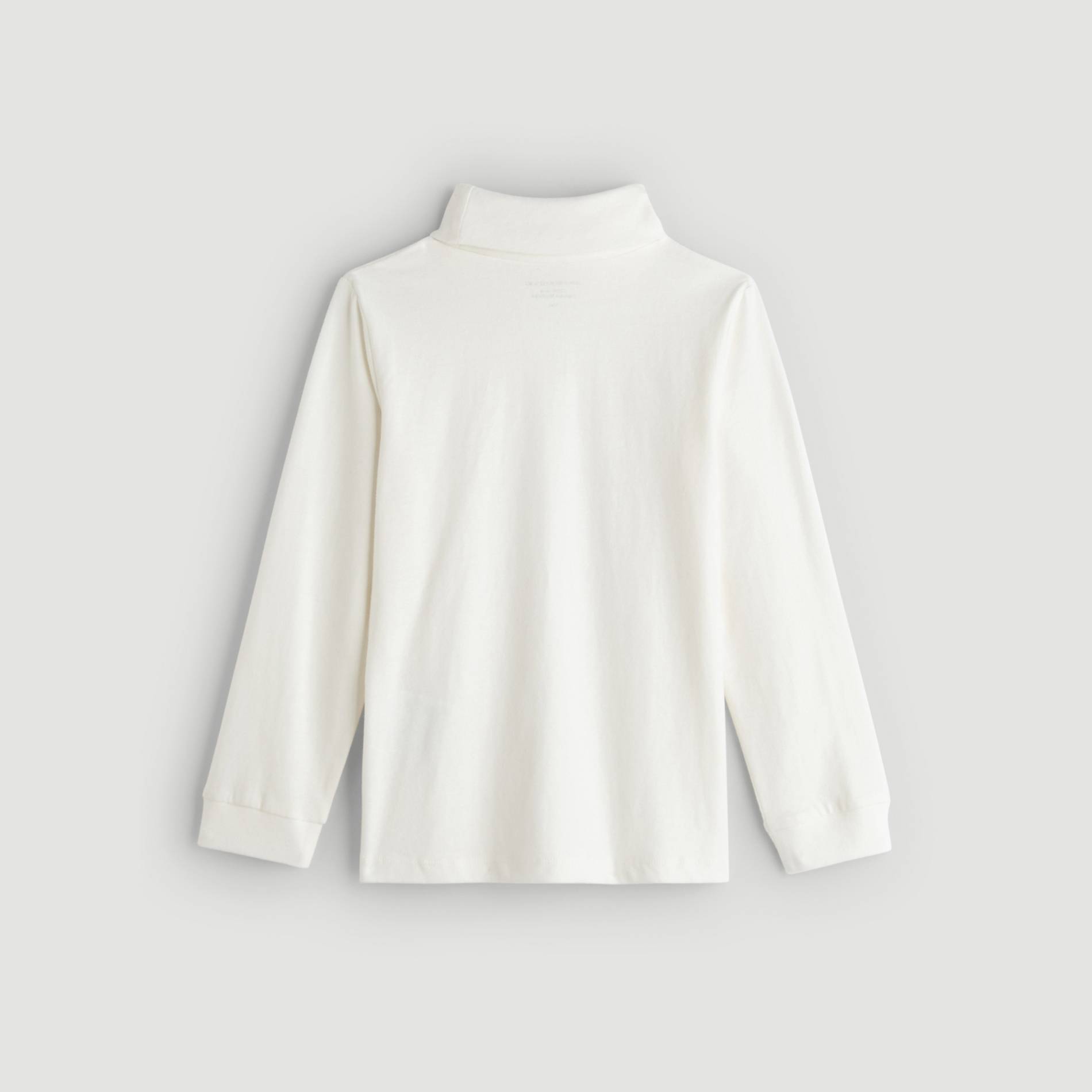 Sous pull en coton BIO, Ecru, large image number 1