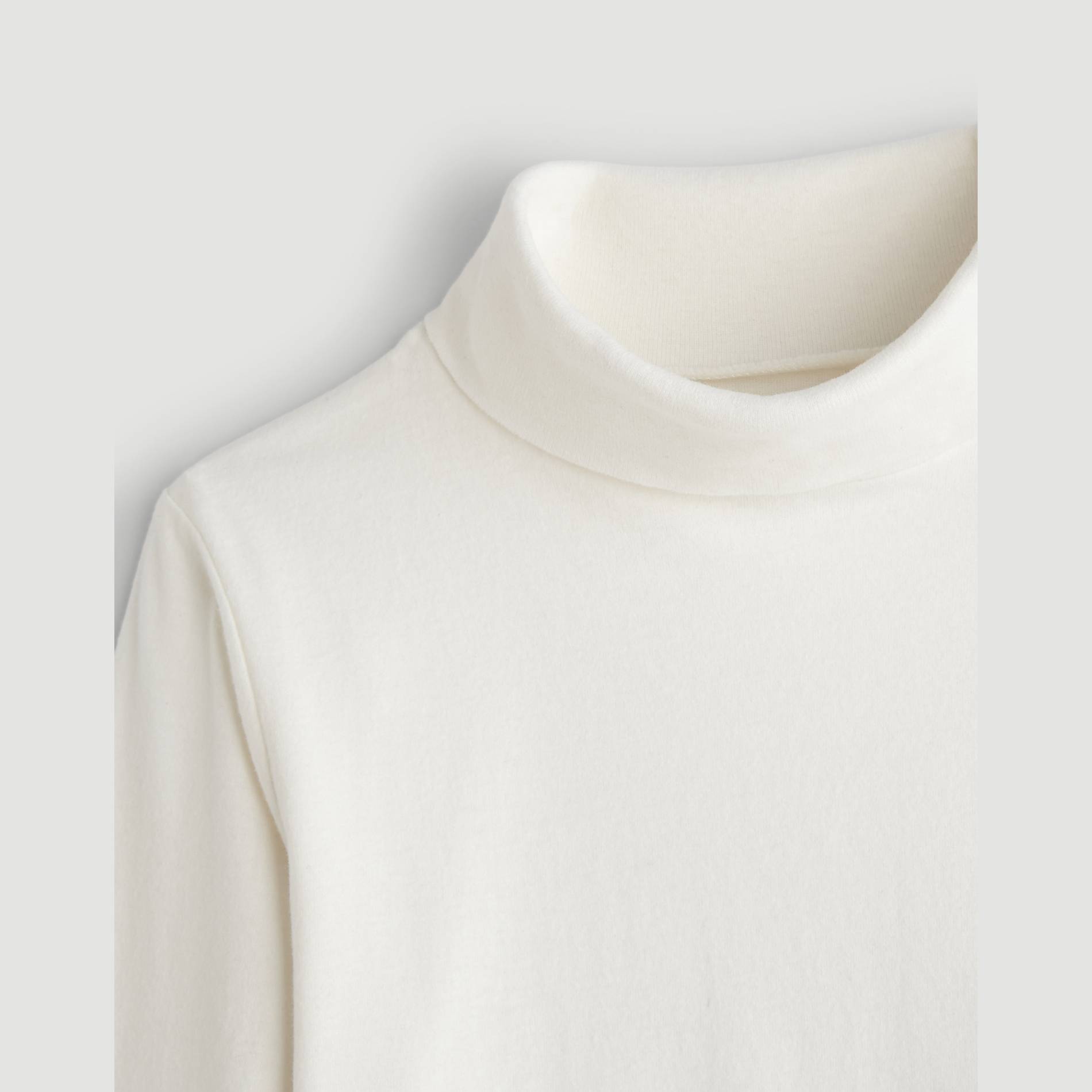 Sous pull en coton BIO, Ecru, large image number 2