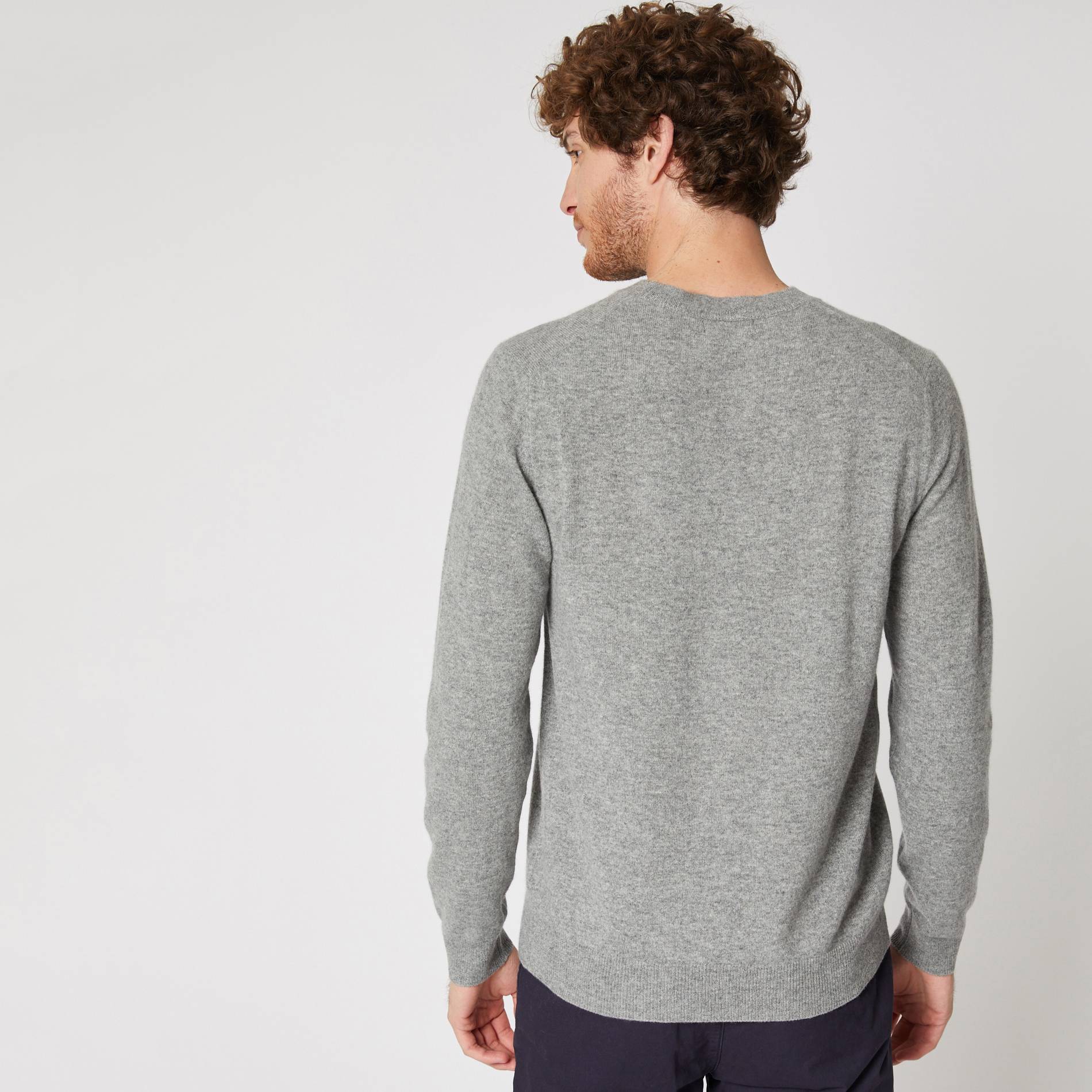 Pull en cachemire, Gris moyen, large image number 1.0