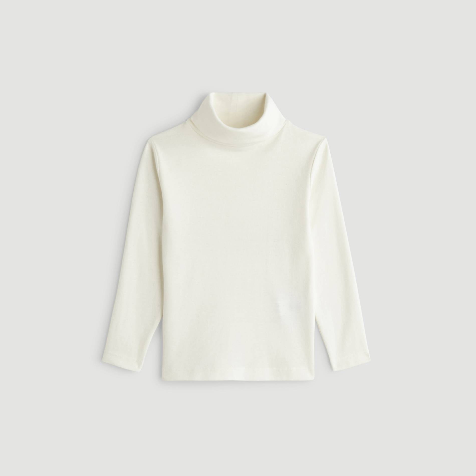 Sous-pull en coton BIO, Ecru, large image number 0.0