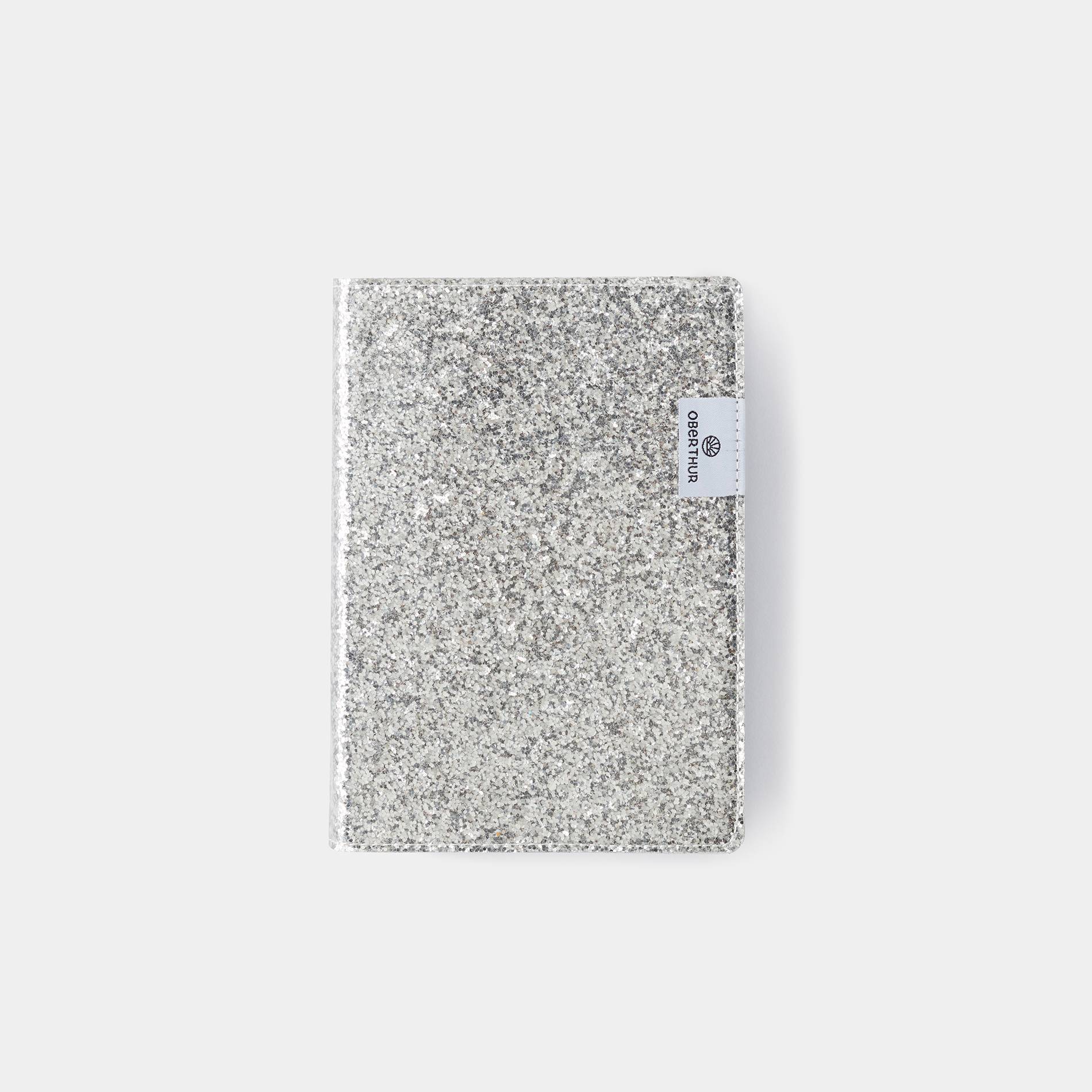 Agende à paillettes argenté, Gris anthracite, large image number 0.0