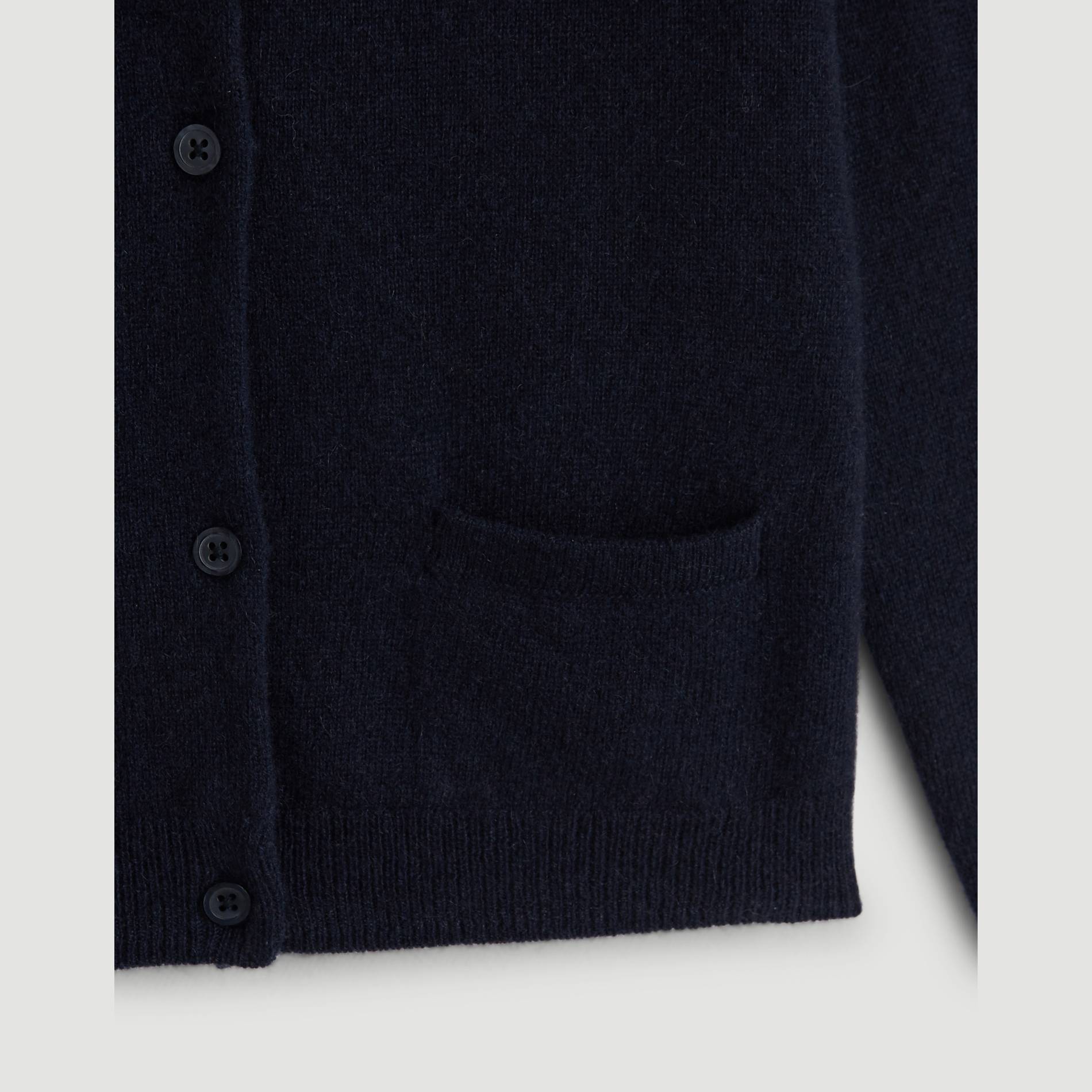 Cardigan en cachemire, Bleu marine, large image number 2.0