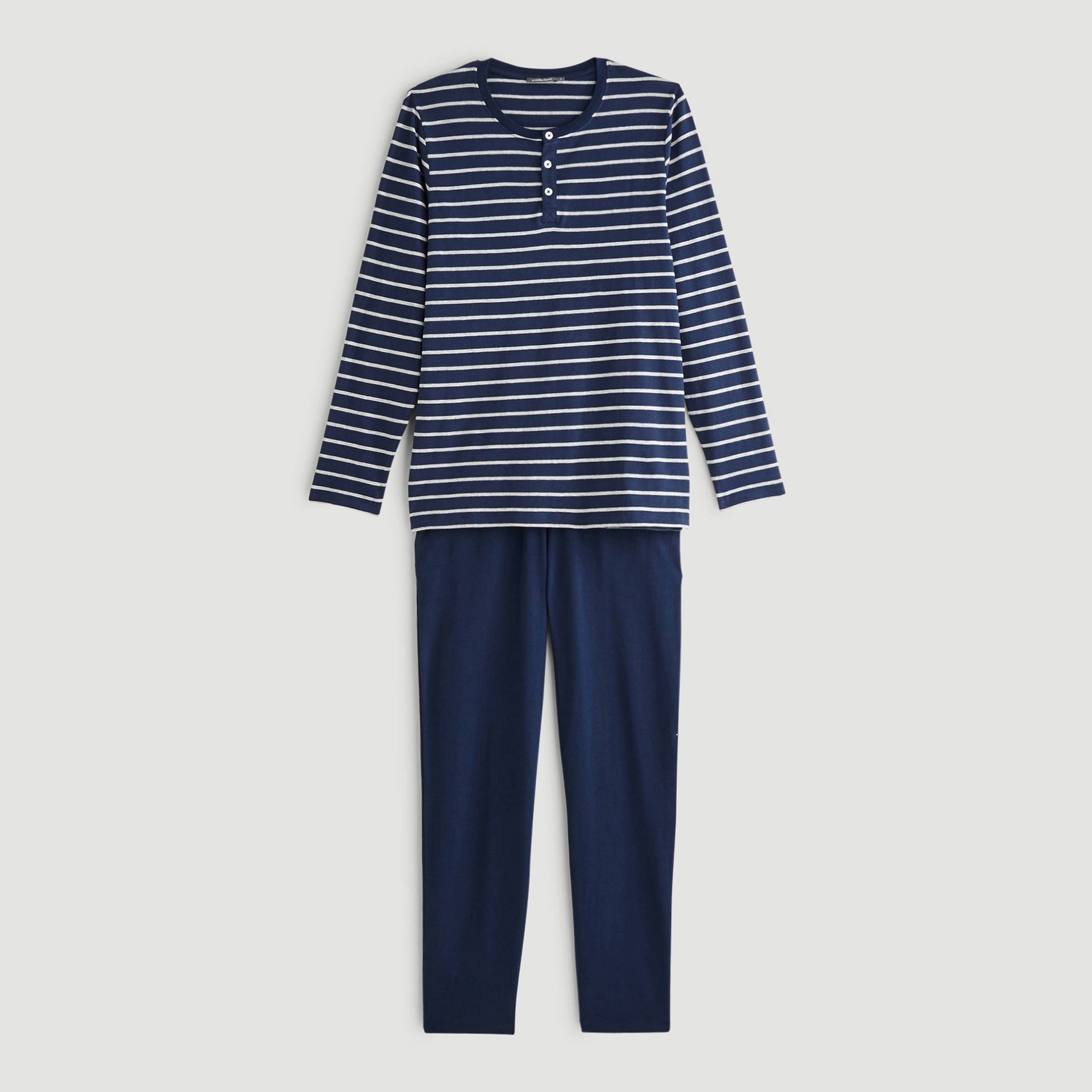 Ensemble pyjama long, Indigo, large image number 2.0