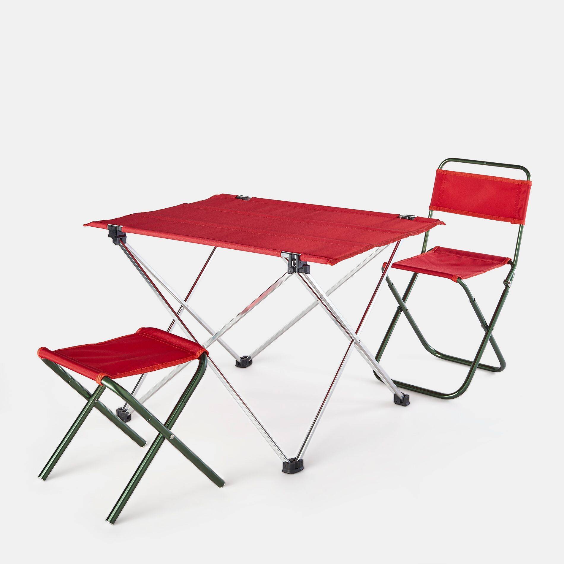 Tabouret - Ines De La Fressange et Périgot x Monoprix, Rouge, large image number 1