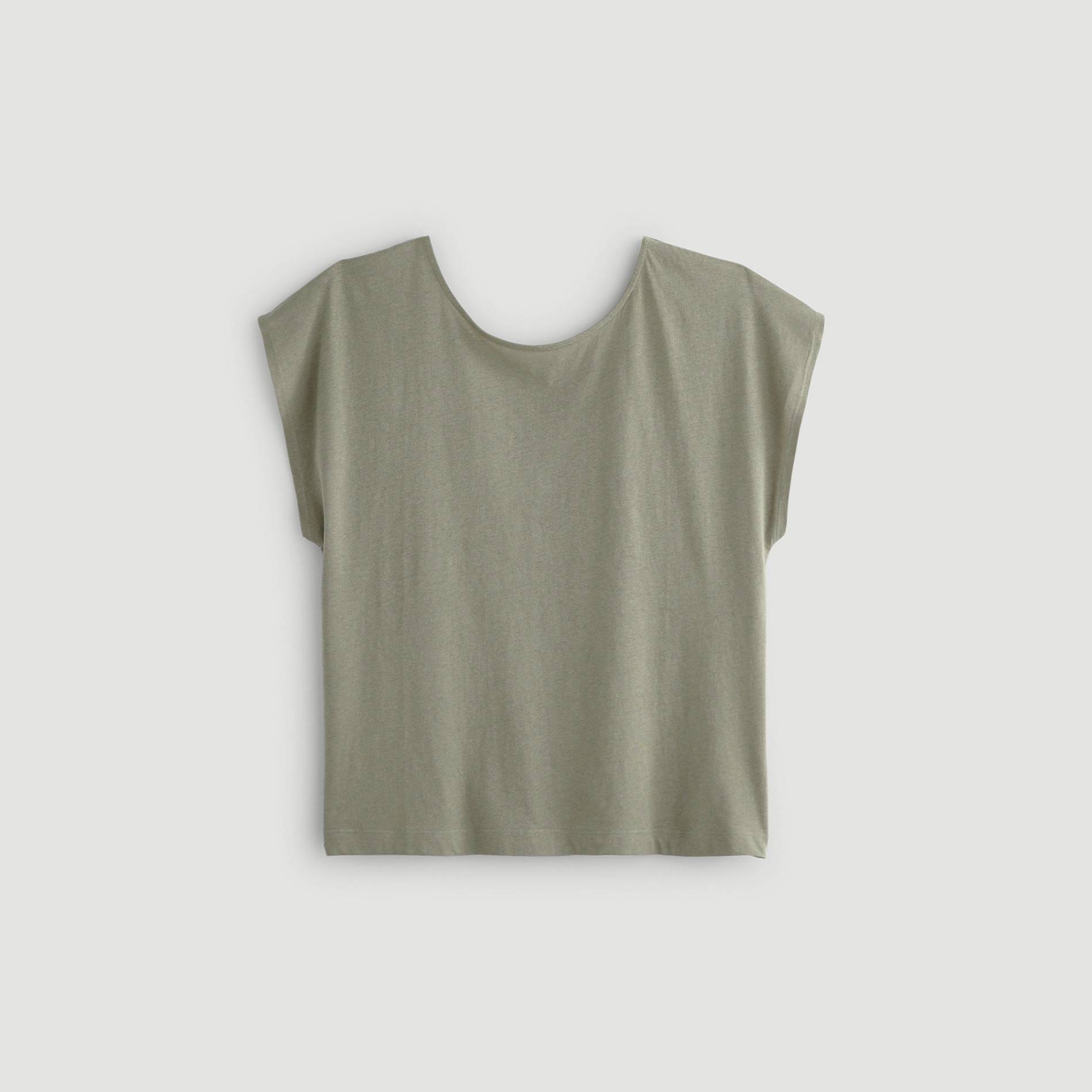 T-shirt en coton issu de l'agriculture biologique, Gris moyen, large image number 2