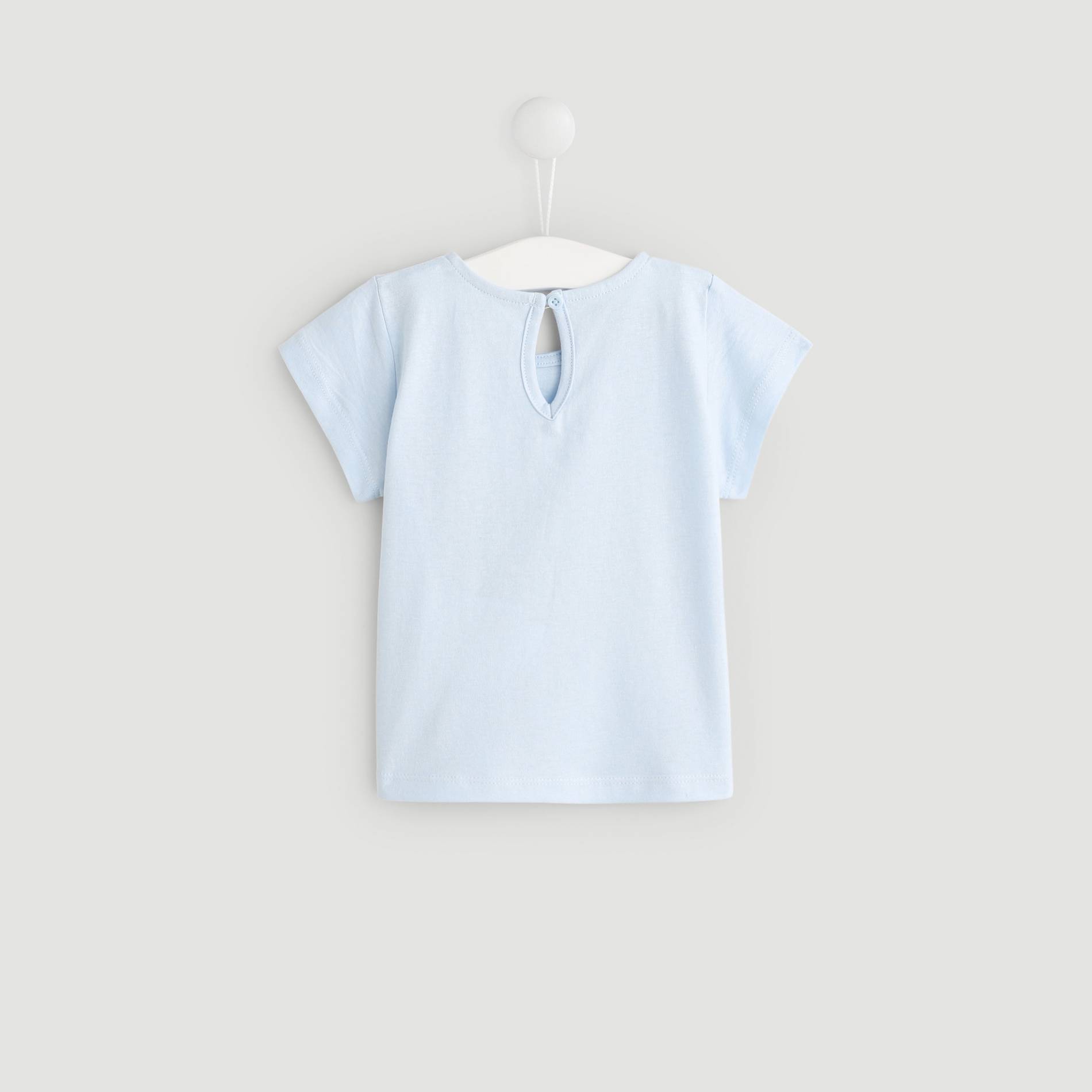 T-shirt manches courtes, Bleu pâle, large image number 1.0