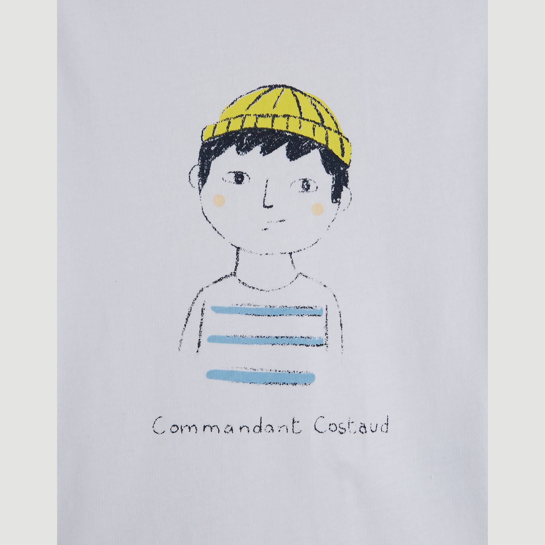 T-shirt manches courtes imprime, Blanc, large image number 2.0