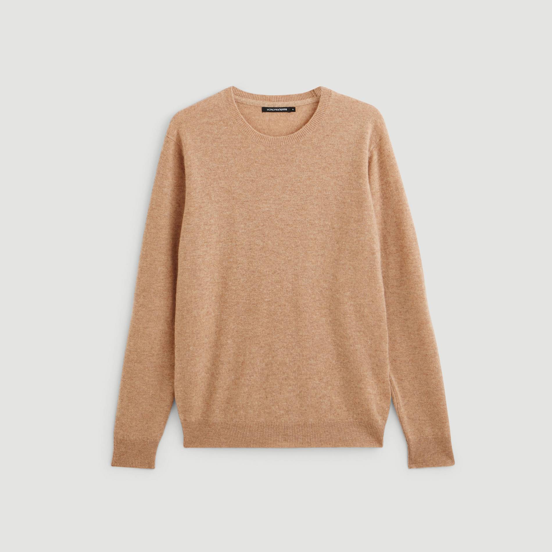 Pull laine et cachemire, Brun clair, large image number 2