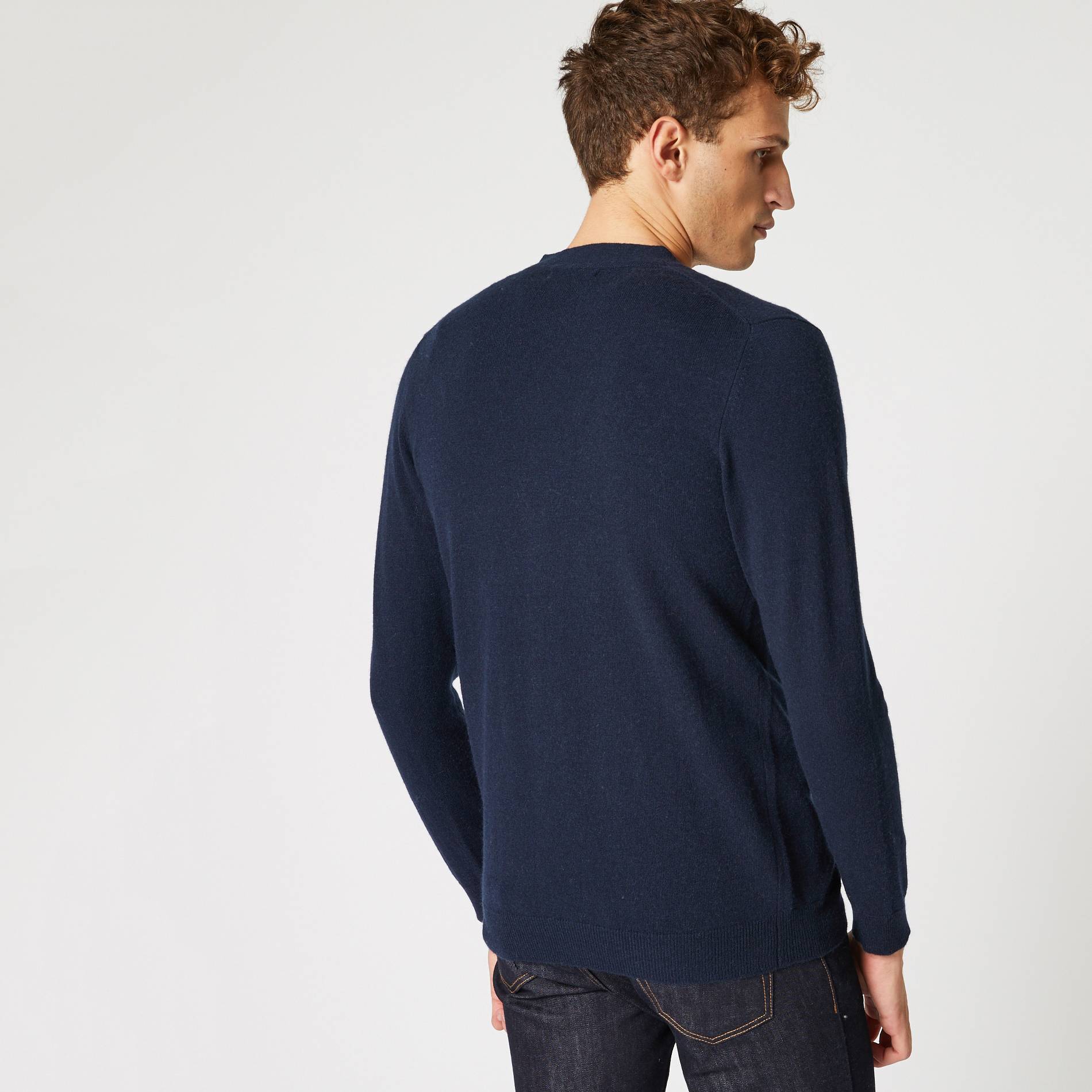 Cardigan en laine et cachemire, Cobalt, large image number 1