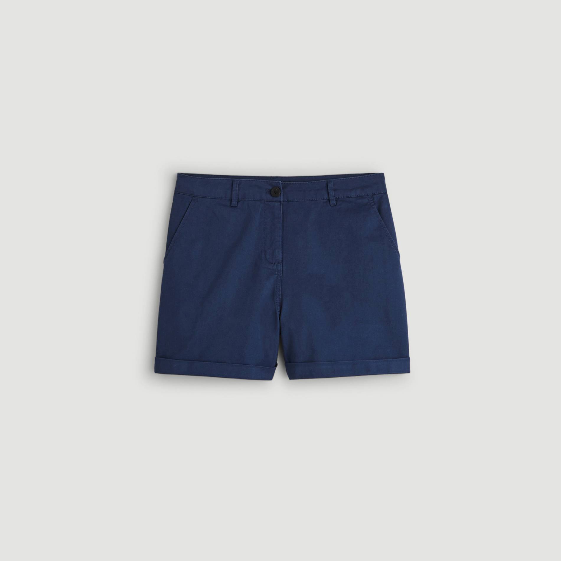 Short uni a revers, Indigo, large image number 2.0