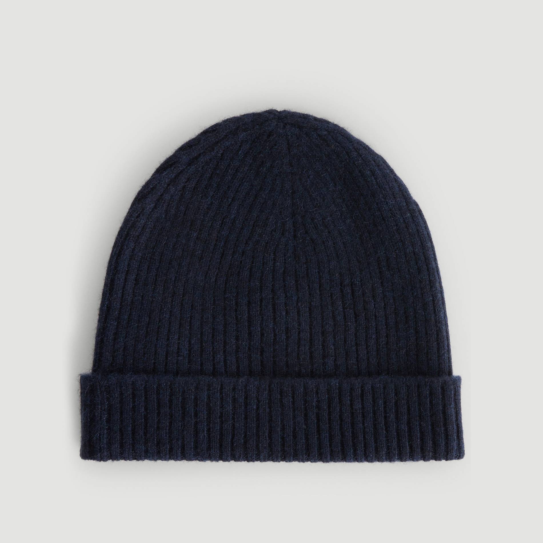Bonnet en cachemire, Bleu marine, large image number 0