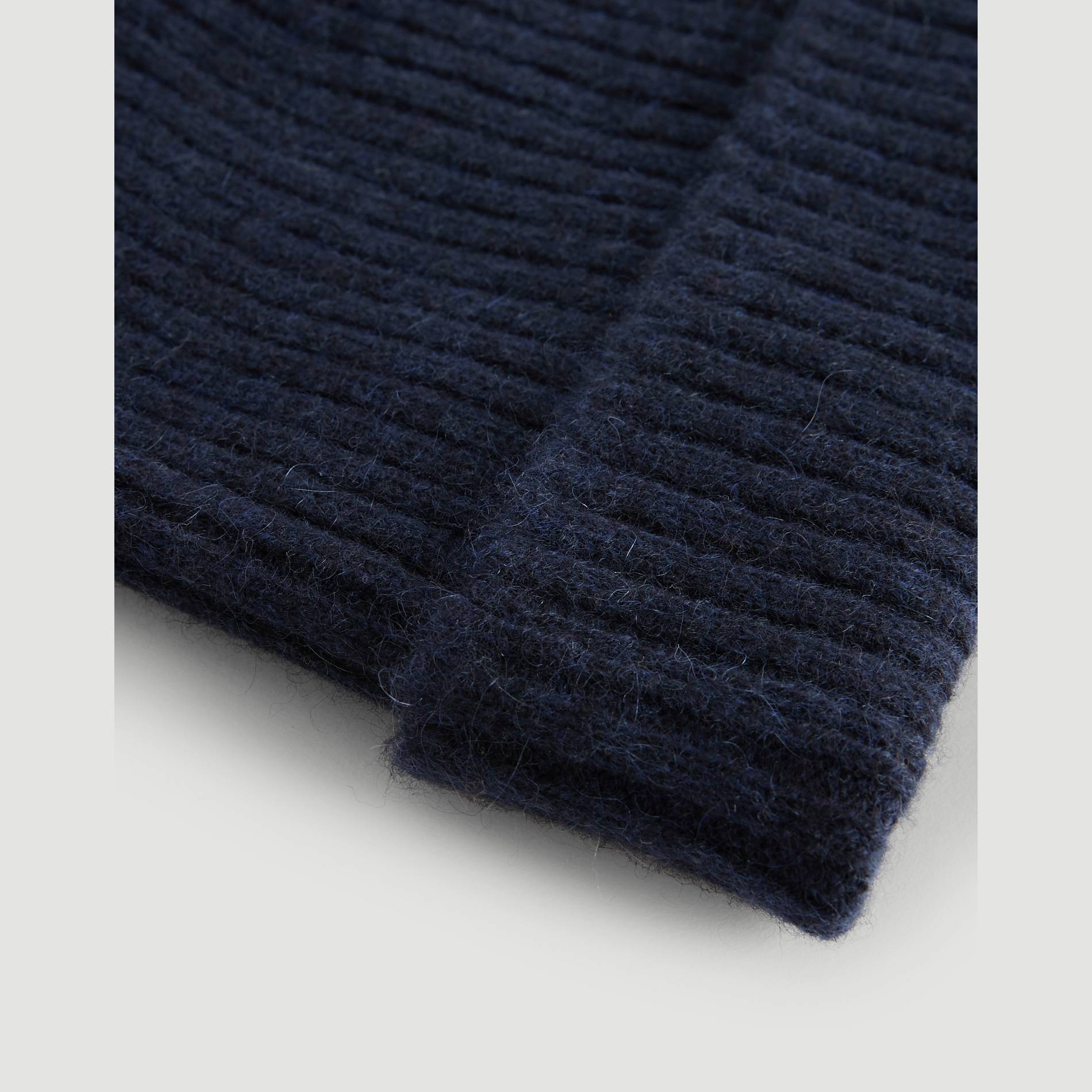 Bonnet en cachemire, Bleu marine, large image number 1