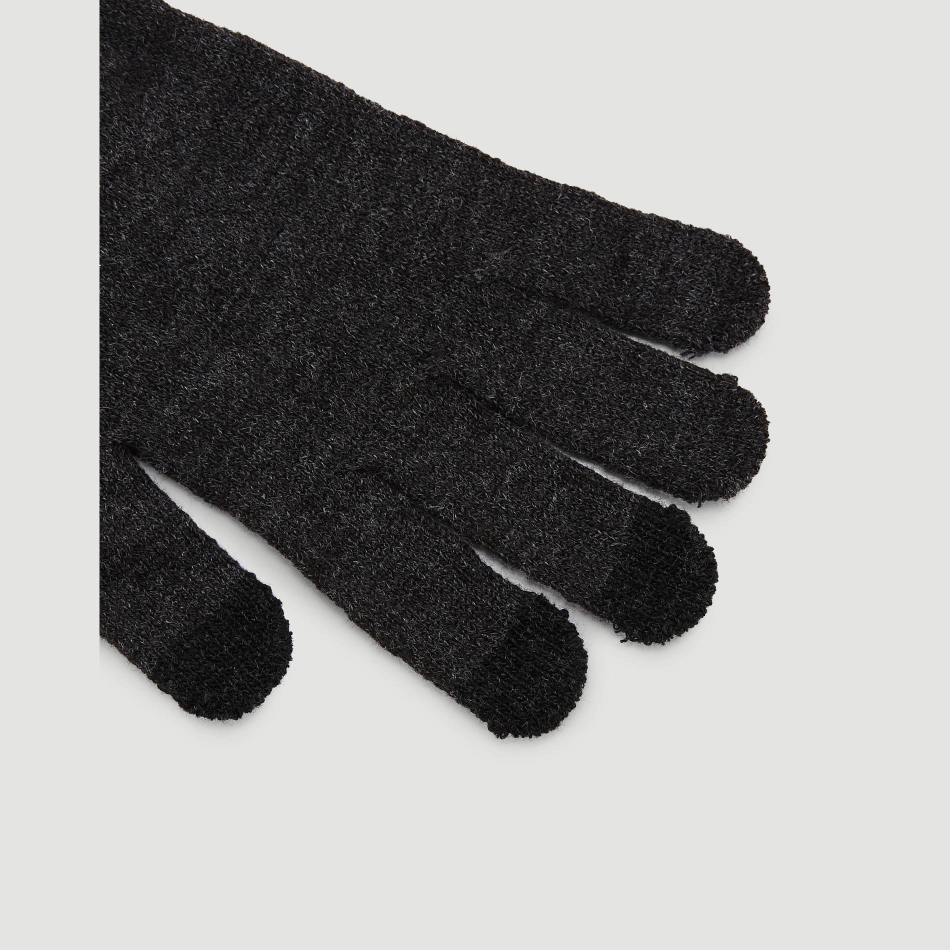 Gants tactiles, Gris moyen, large image number 1