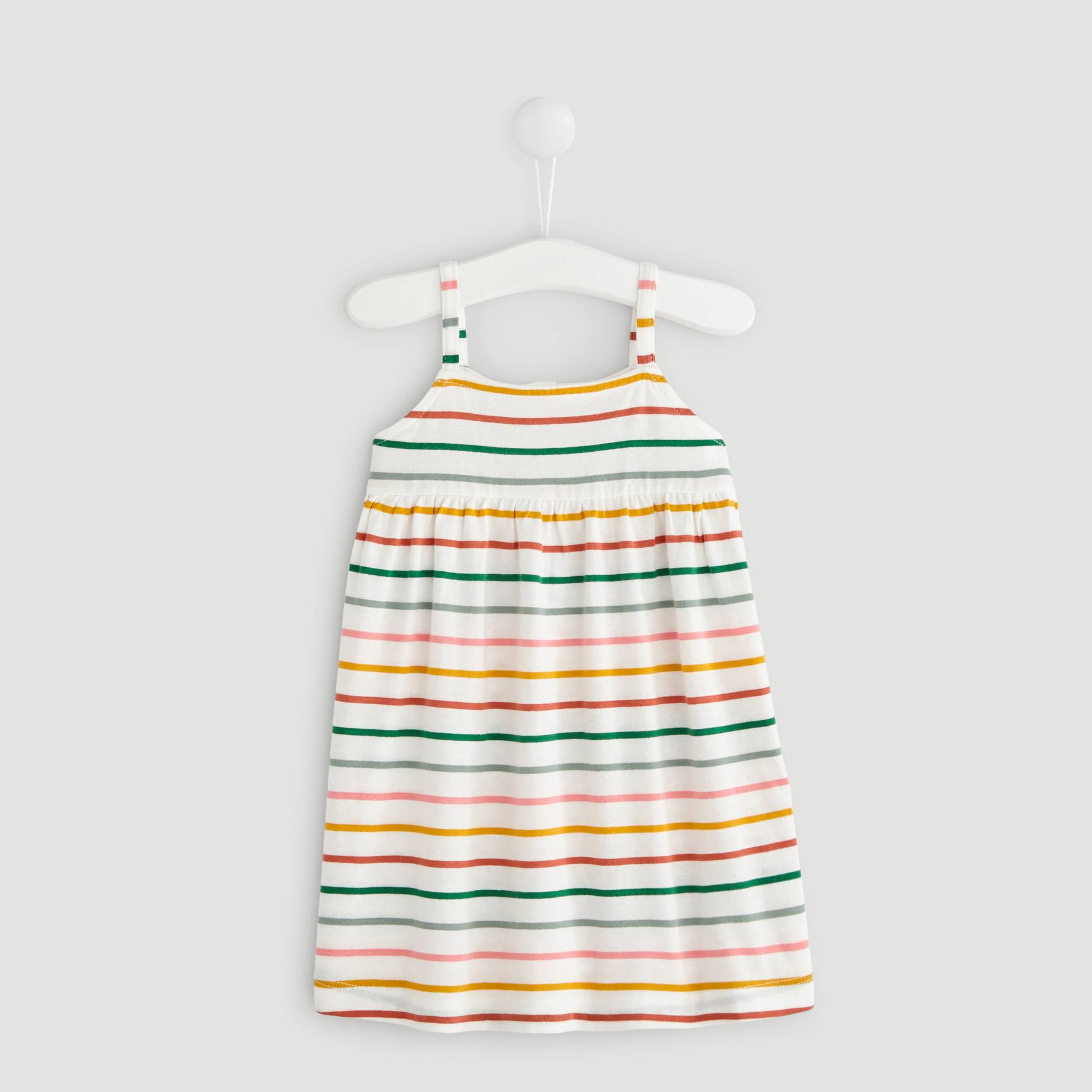 Robe bretelles, Ecru, large image number 0