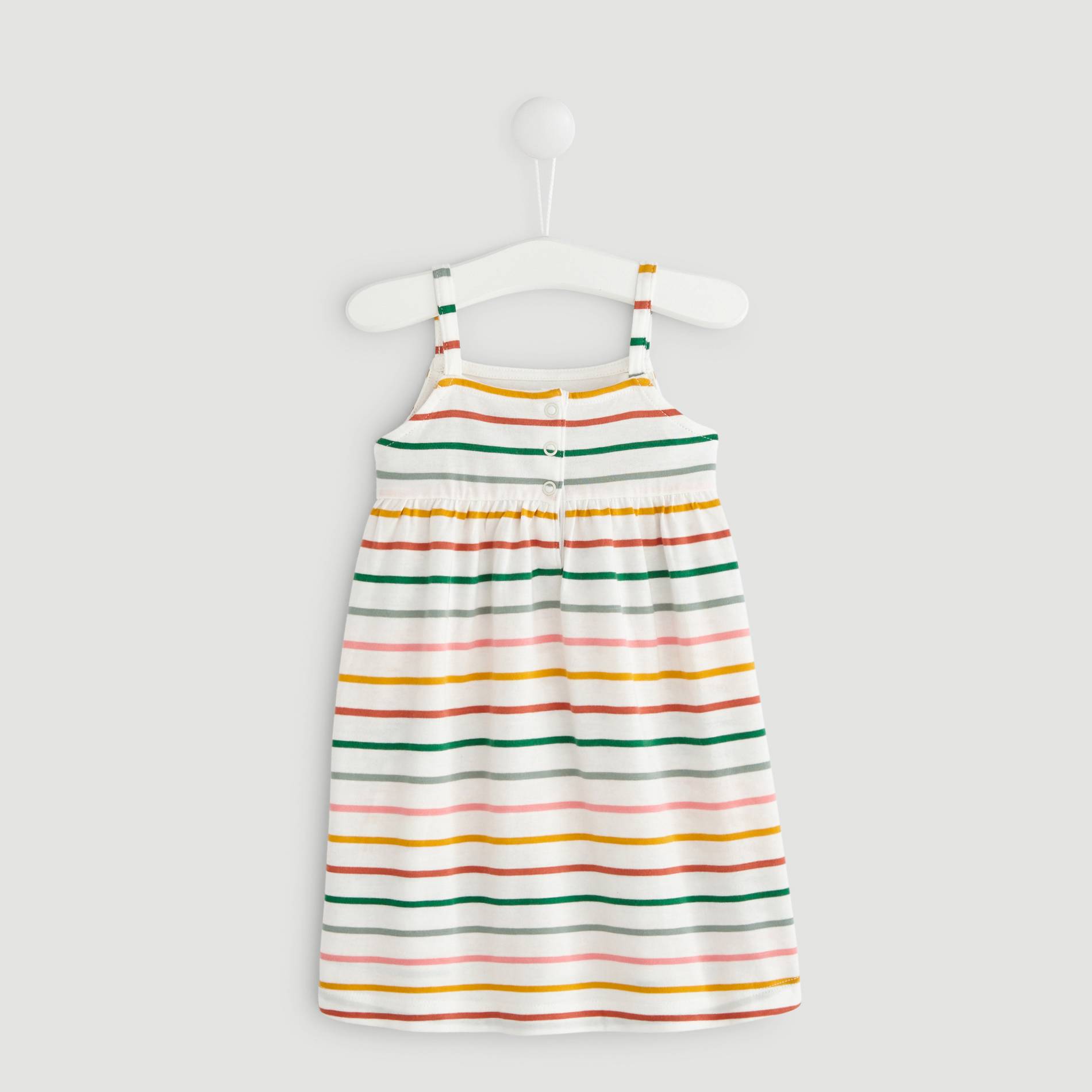 Robe bretelles, Ecru, large image number 1.0