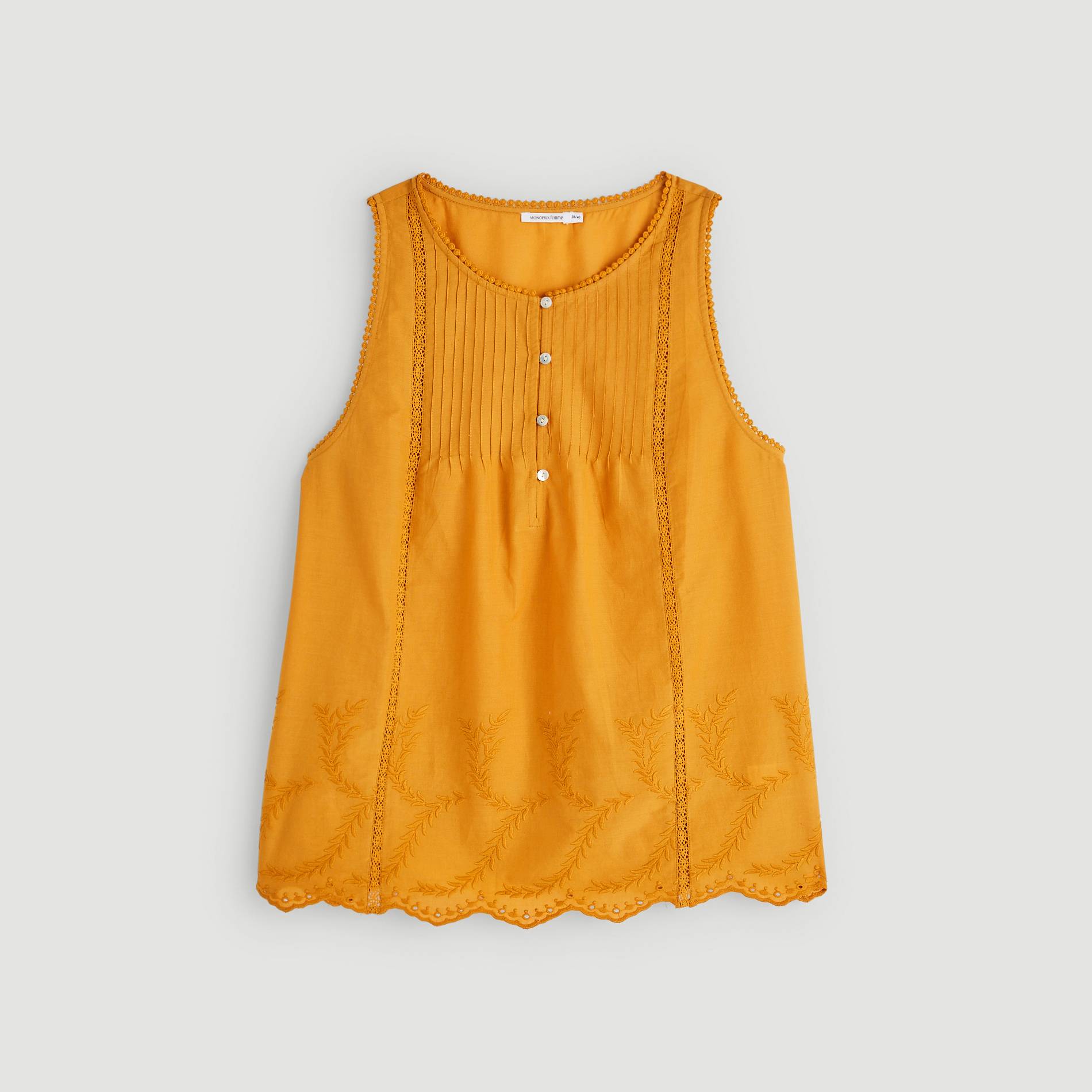 Top uni brode, Safran, large image number 2.0