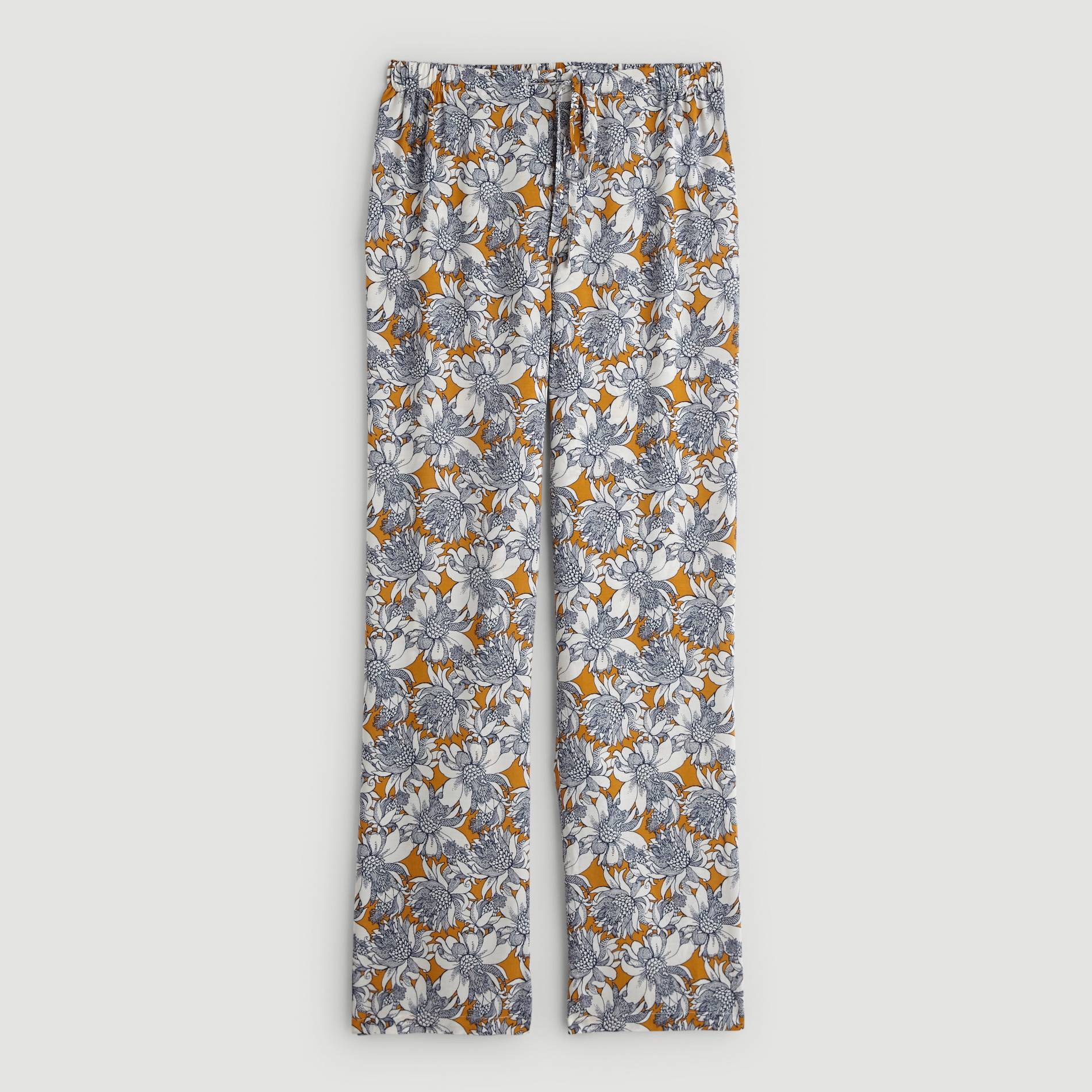Pantalon imprime, Safran, large image number 2