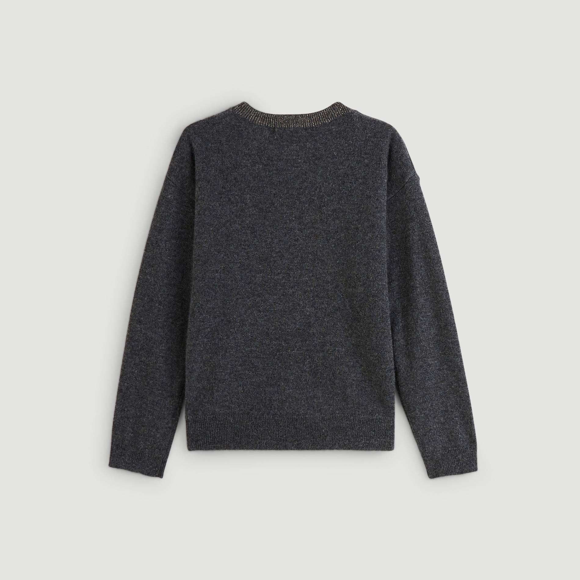 Pull en cachemire, Gris foncé, large image number 2.0