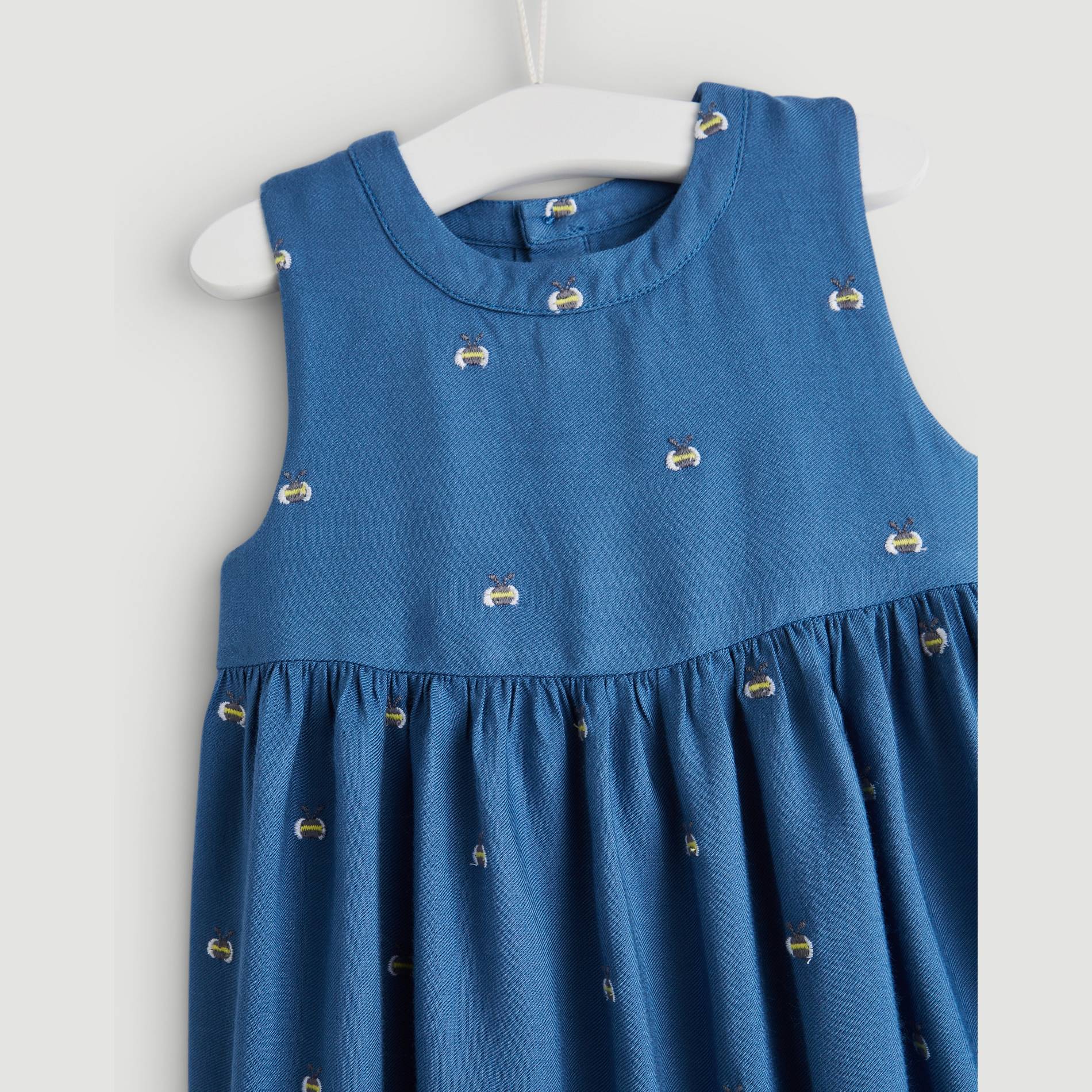 Robe imprimée avec bloomer, Bleu marine, large image number 2.0