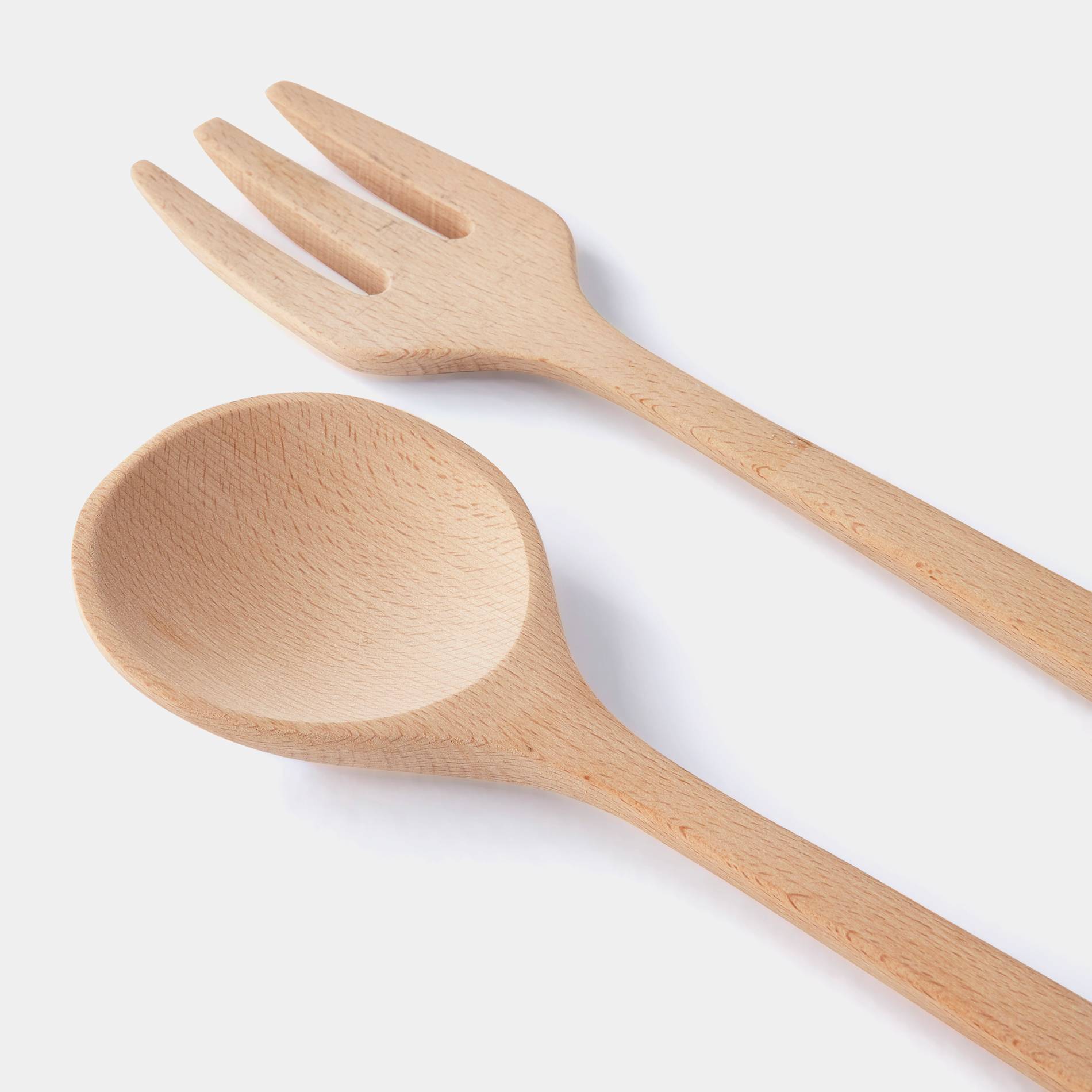 Cuillère à salade, Beige, large image number 1