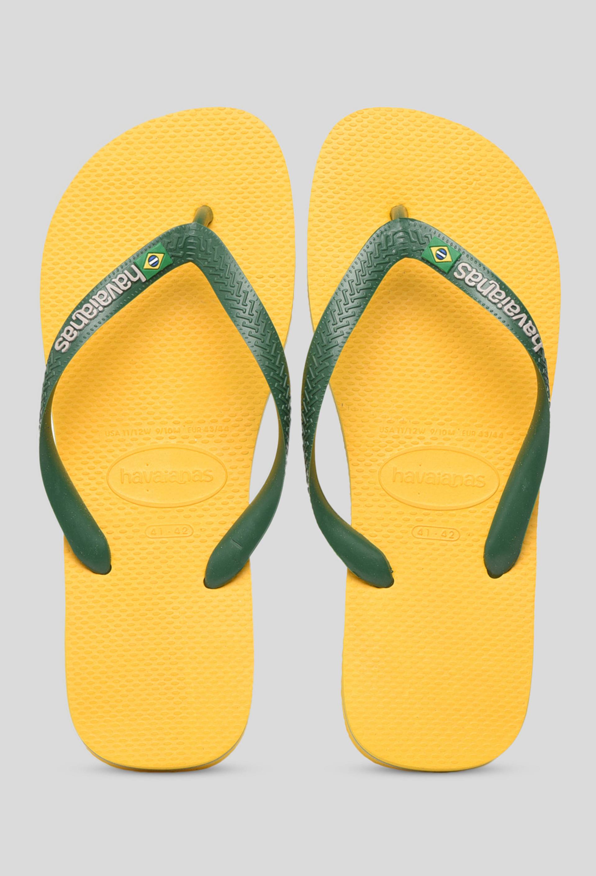 Tongs HAVAIANAS, Jaune, large image number 1.0