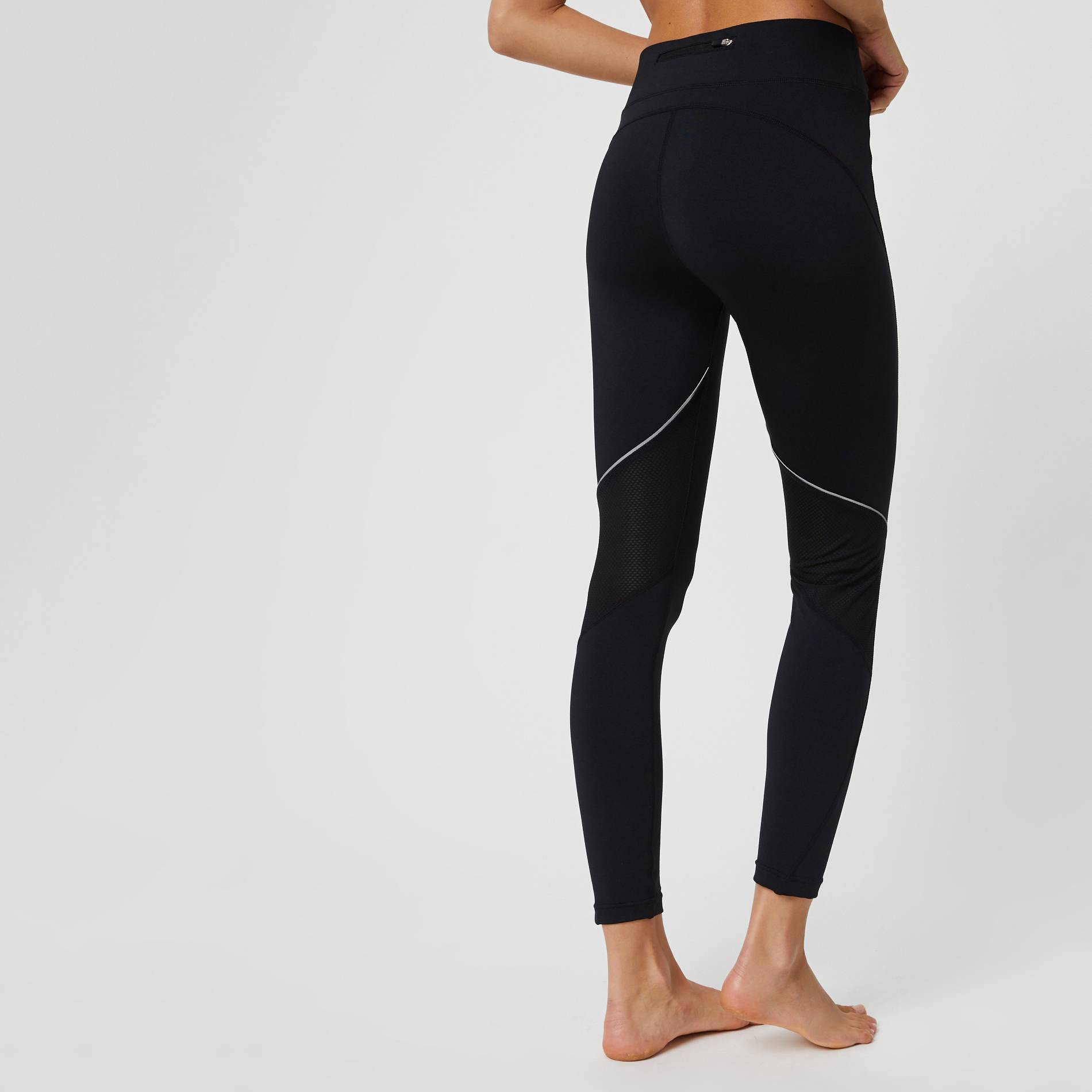 Legging sport uni, Noir, large image number 1