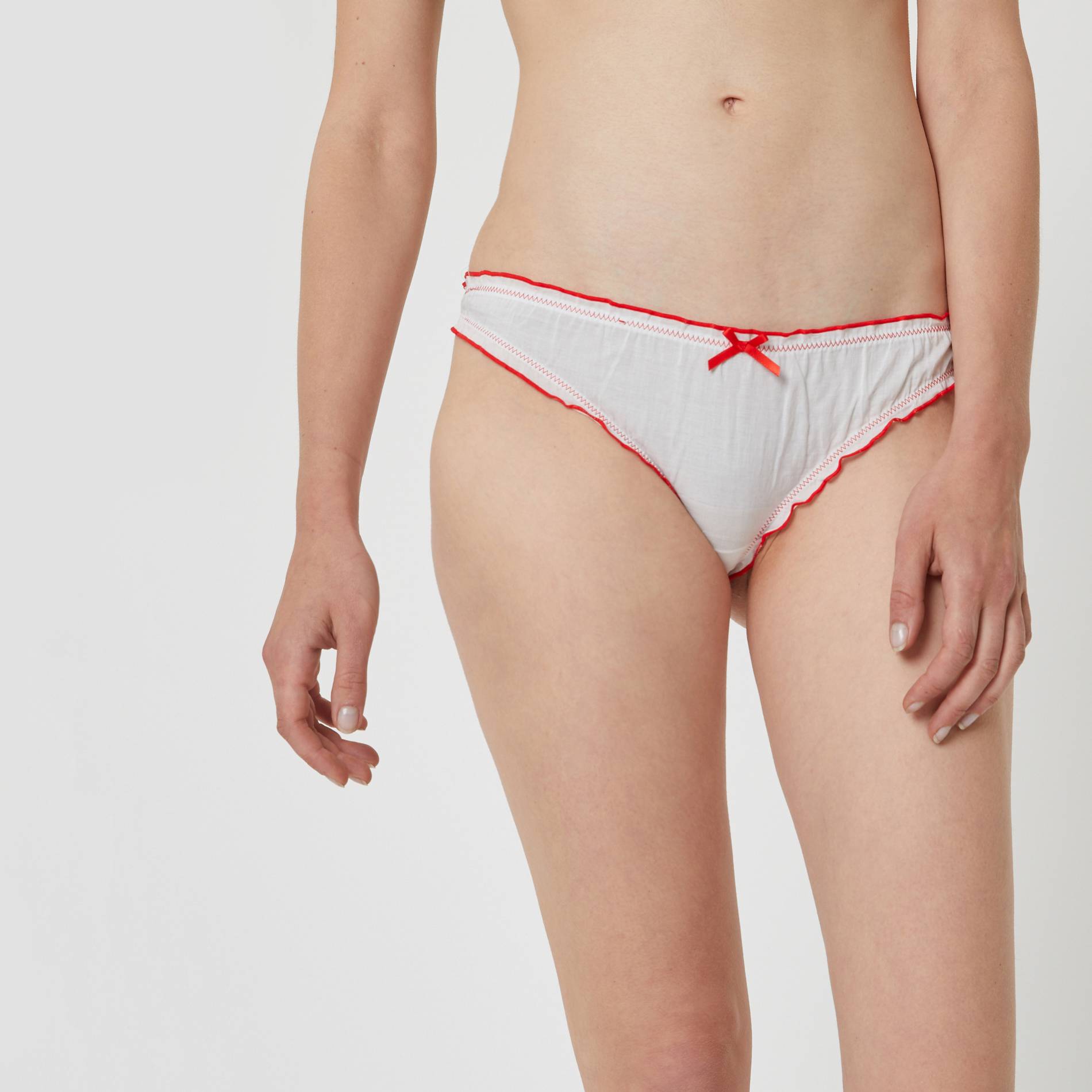 Culotte en dentelle, Blanc, large image number 0