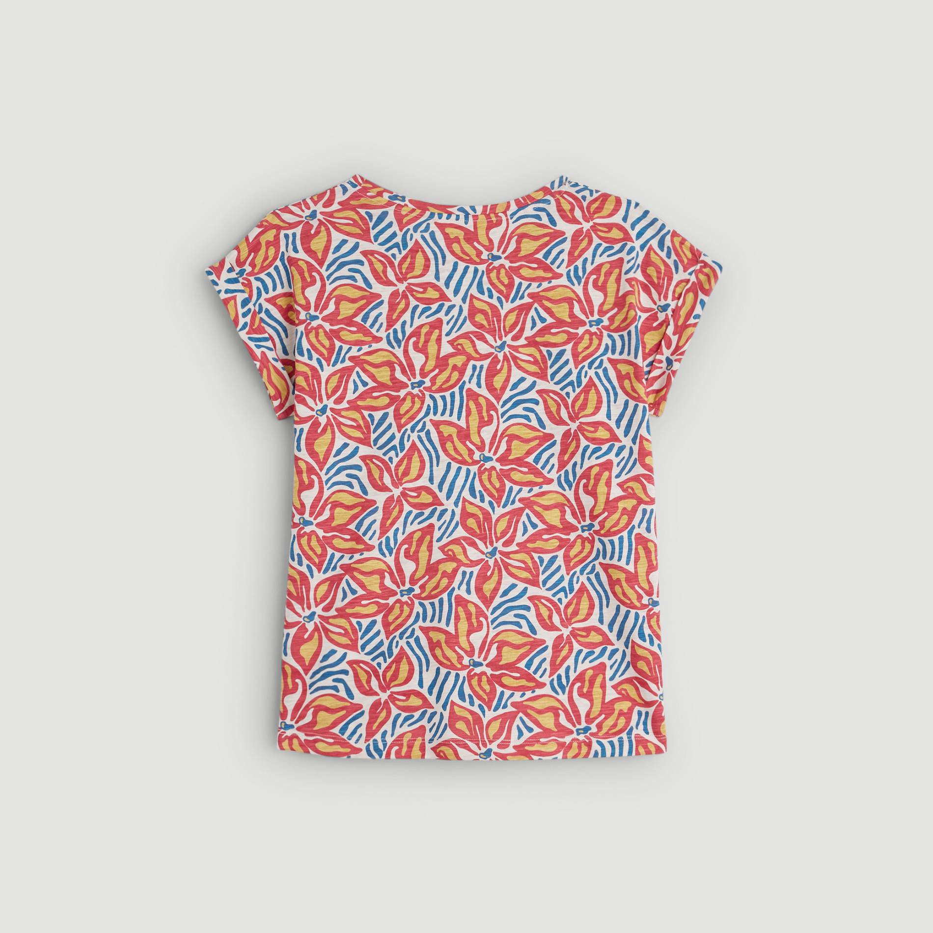 T-shirt manches courtes imprimé, Rose pâle, large image number 2