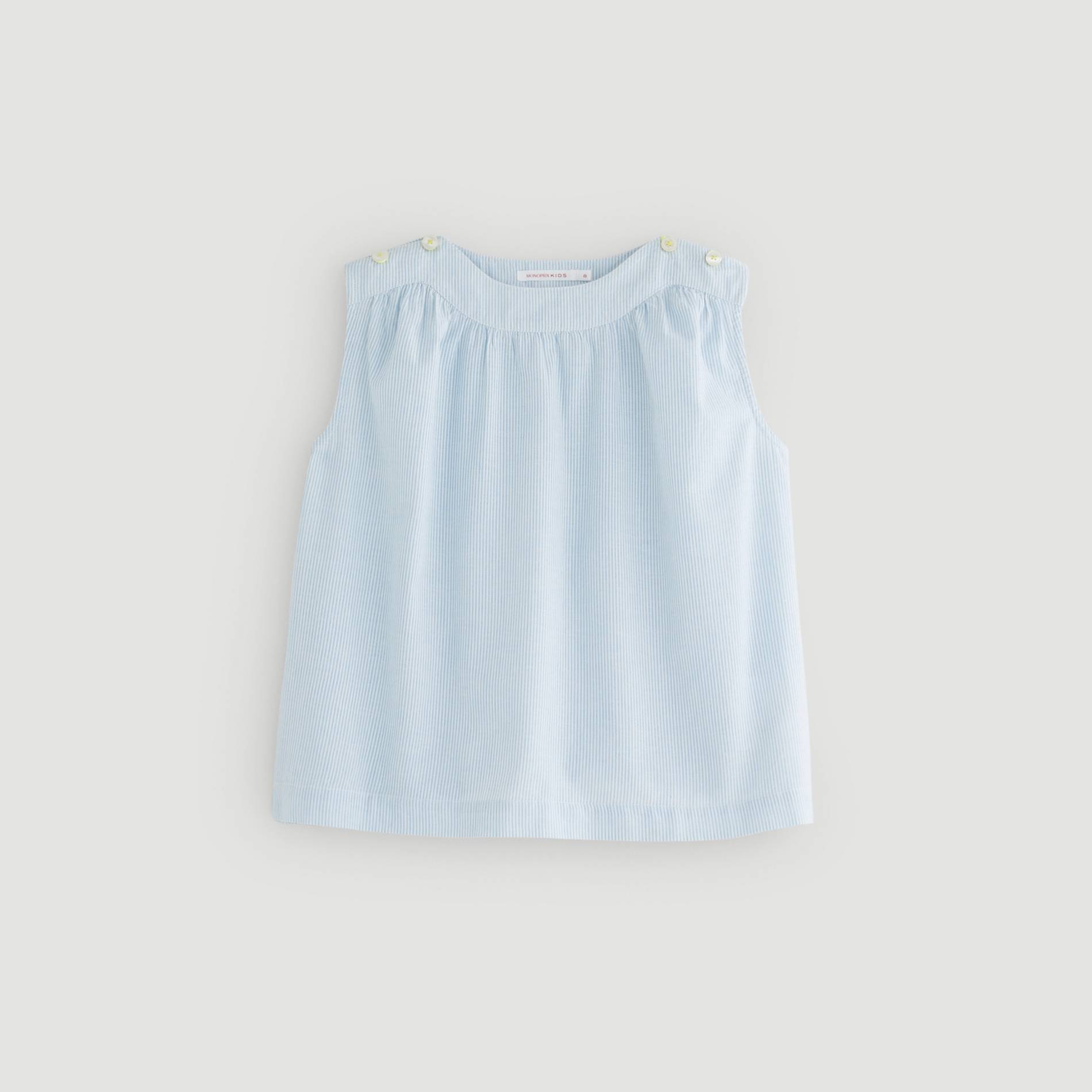 Blouse imprimee, Ecru, large image number 0