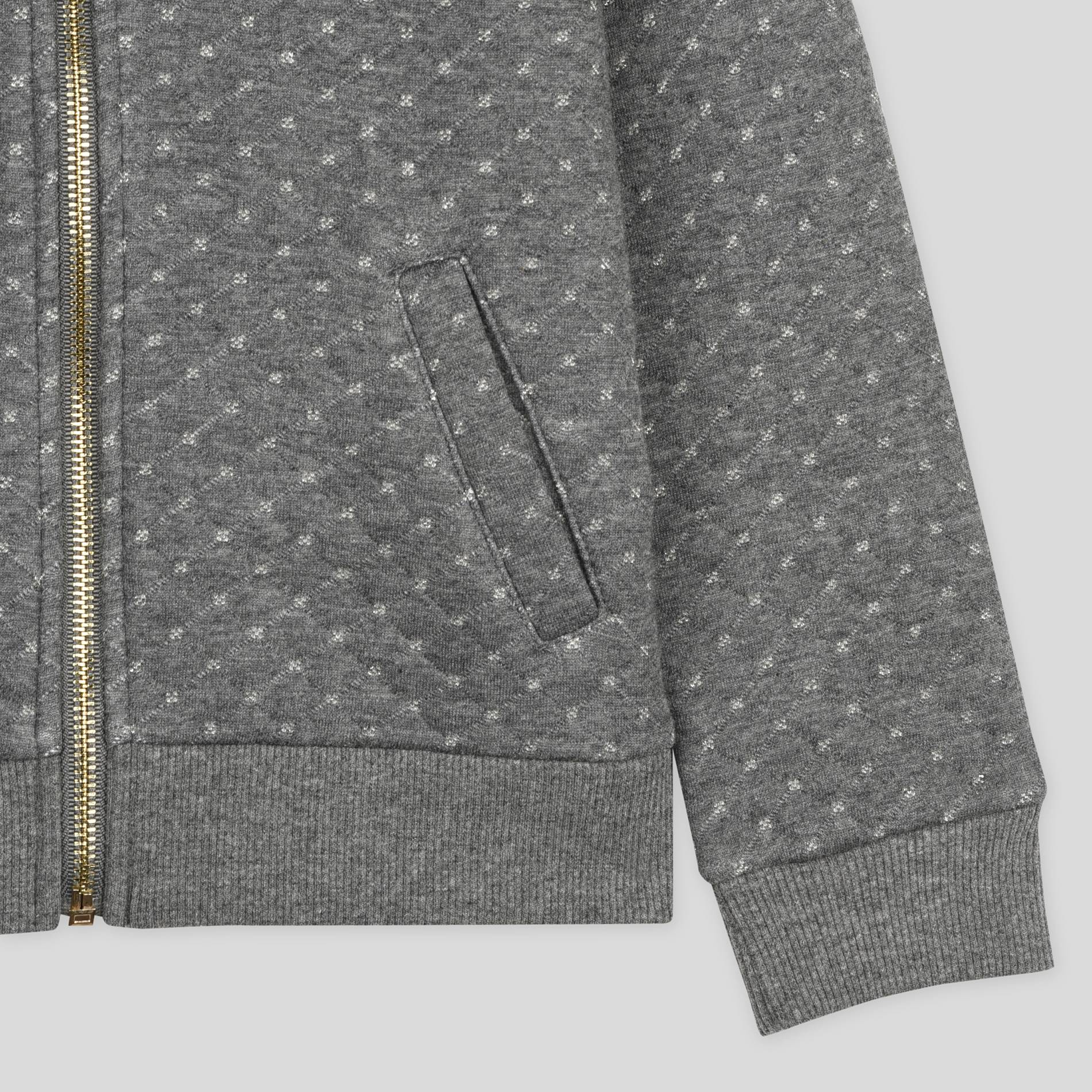 Cardigan teddy zippé, Gris foncé, large image number 2.0