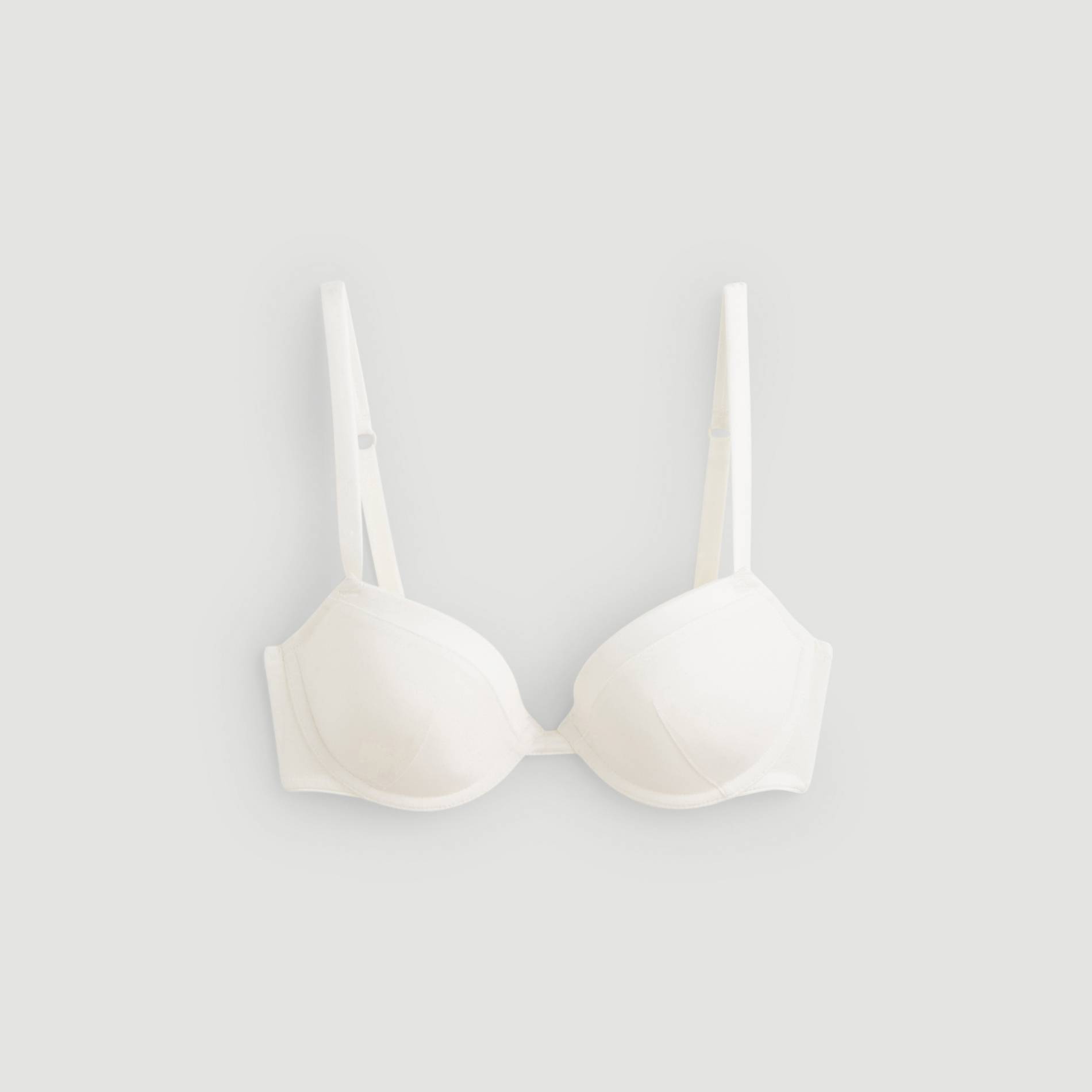Soutien-gorge corbeille  en modal avec coques, Ecru, large image number 2.0
