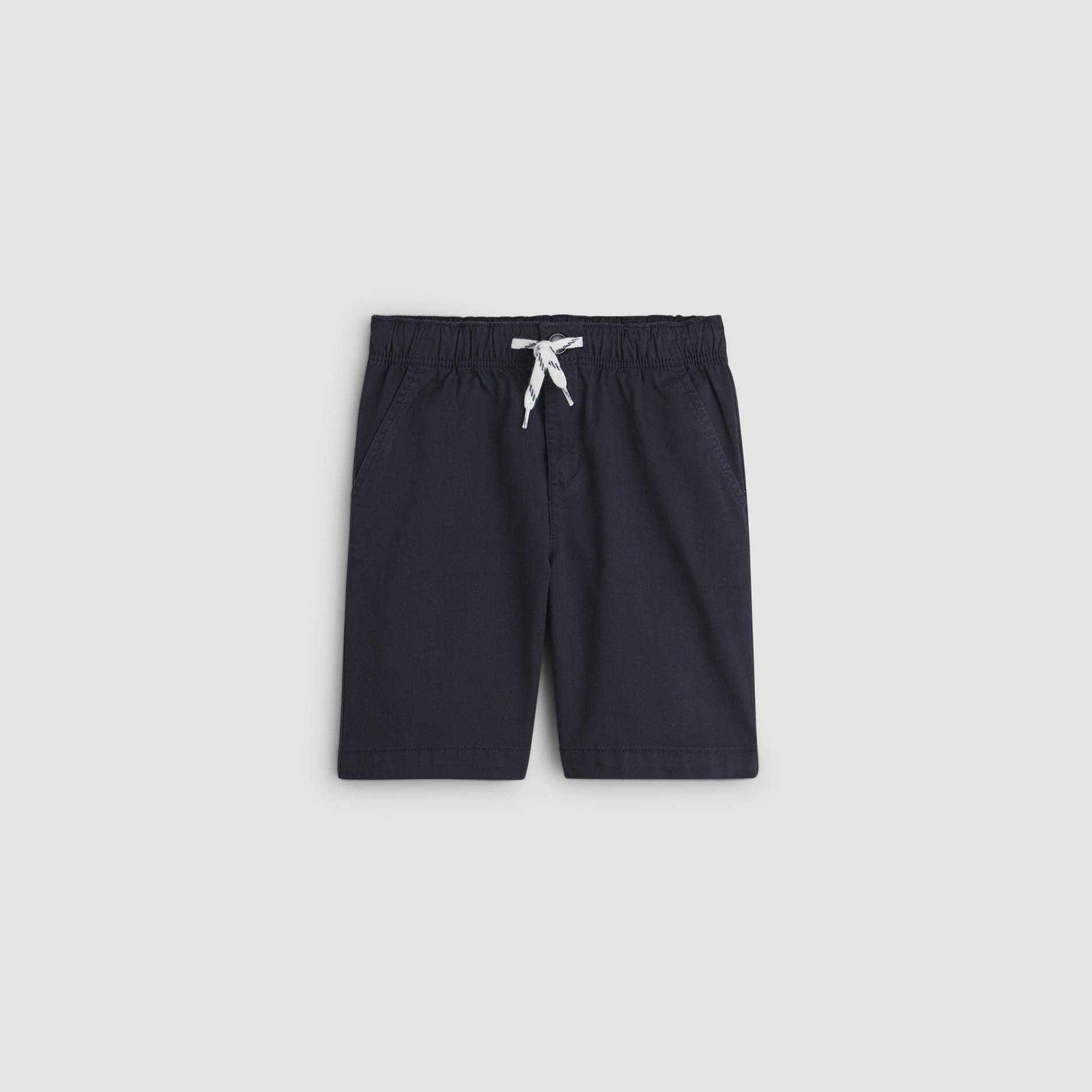 Bermuda twill elastique, Bleu marine, large image number 1
