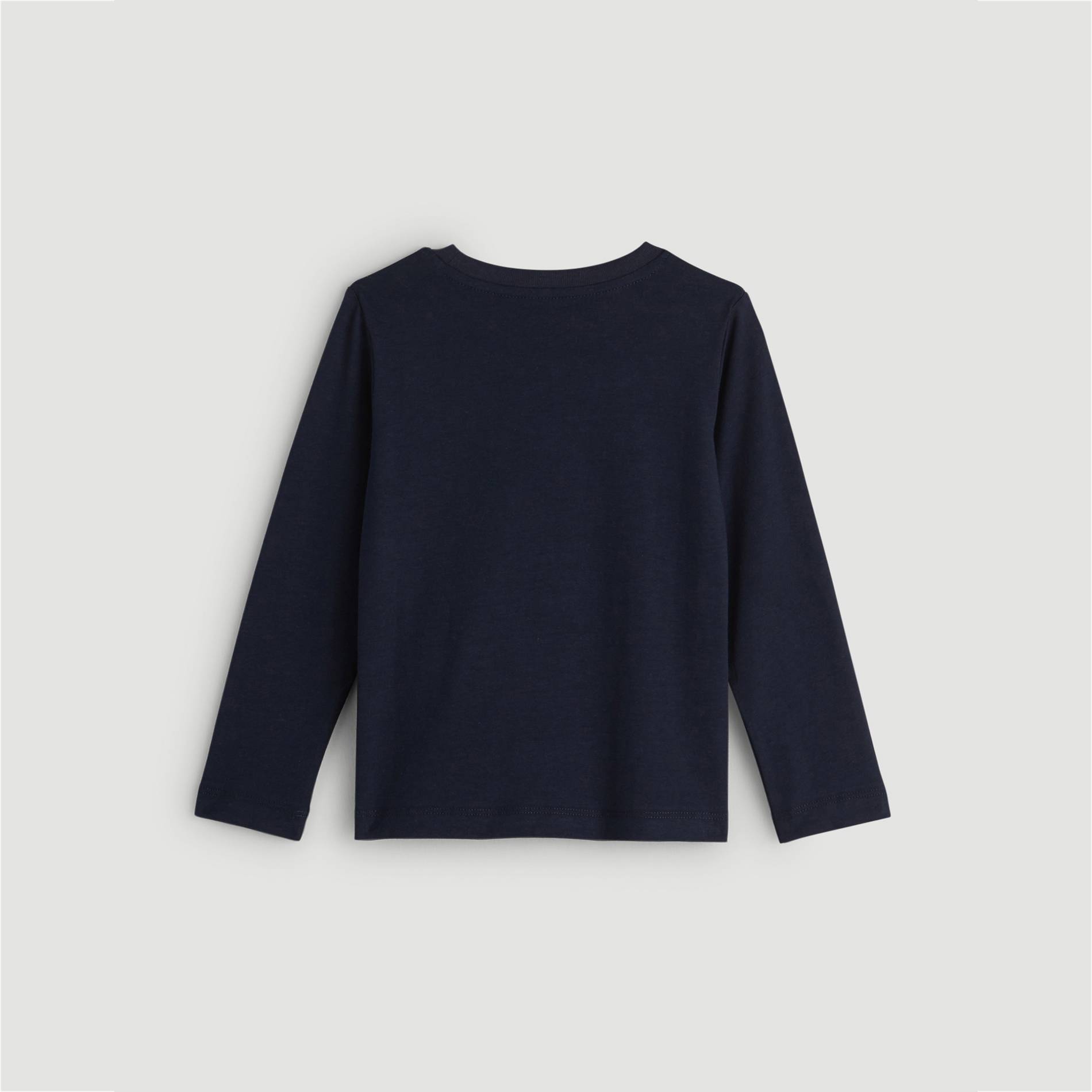 T-shirt imprime en coton BIO, Bleu marine, large image number 1.0